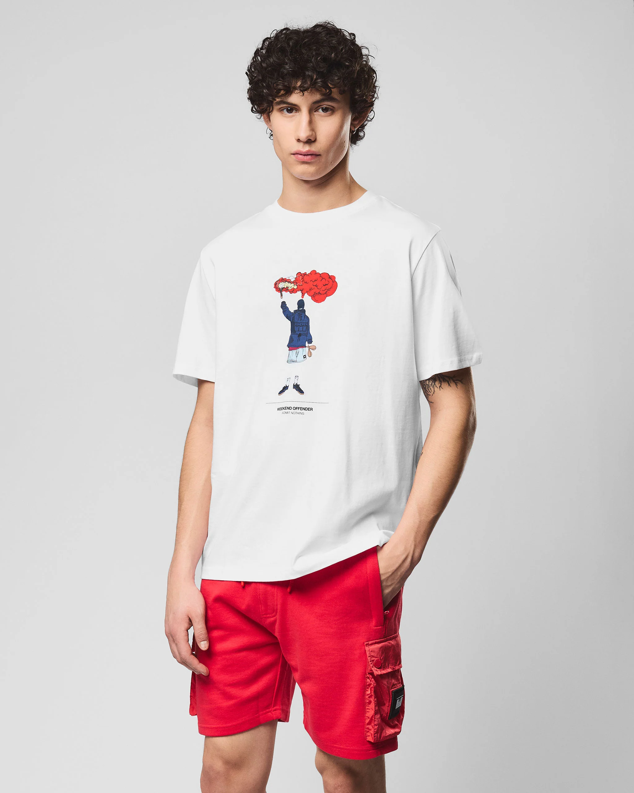 Chabet Graphic T-Shirt White - Image 3