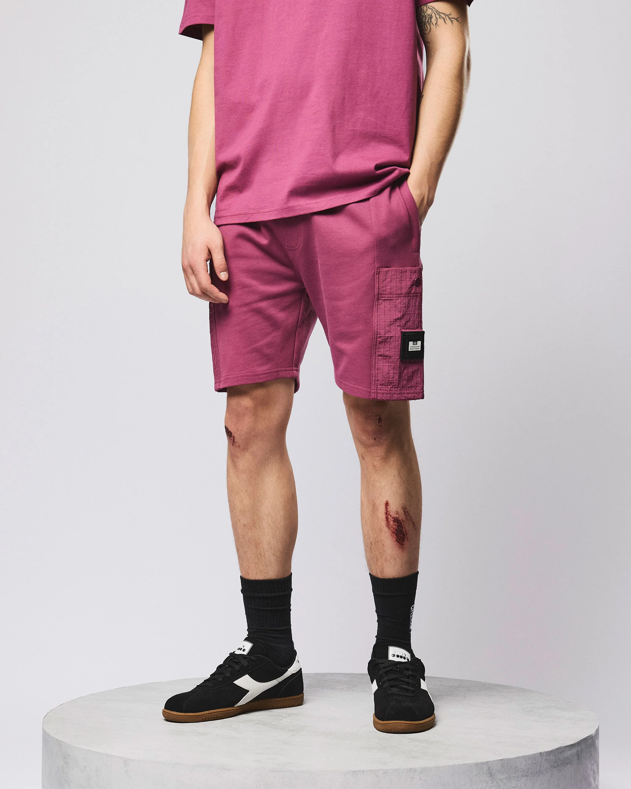 Chiyoda Jogger Short Kirsch - Image 3