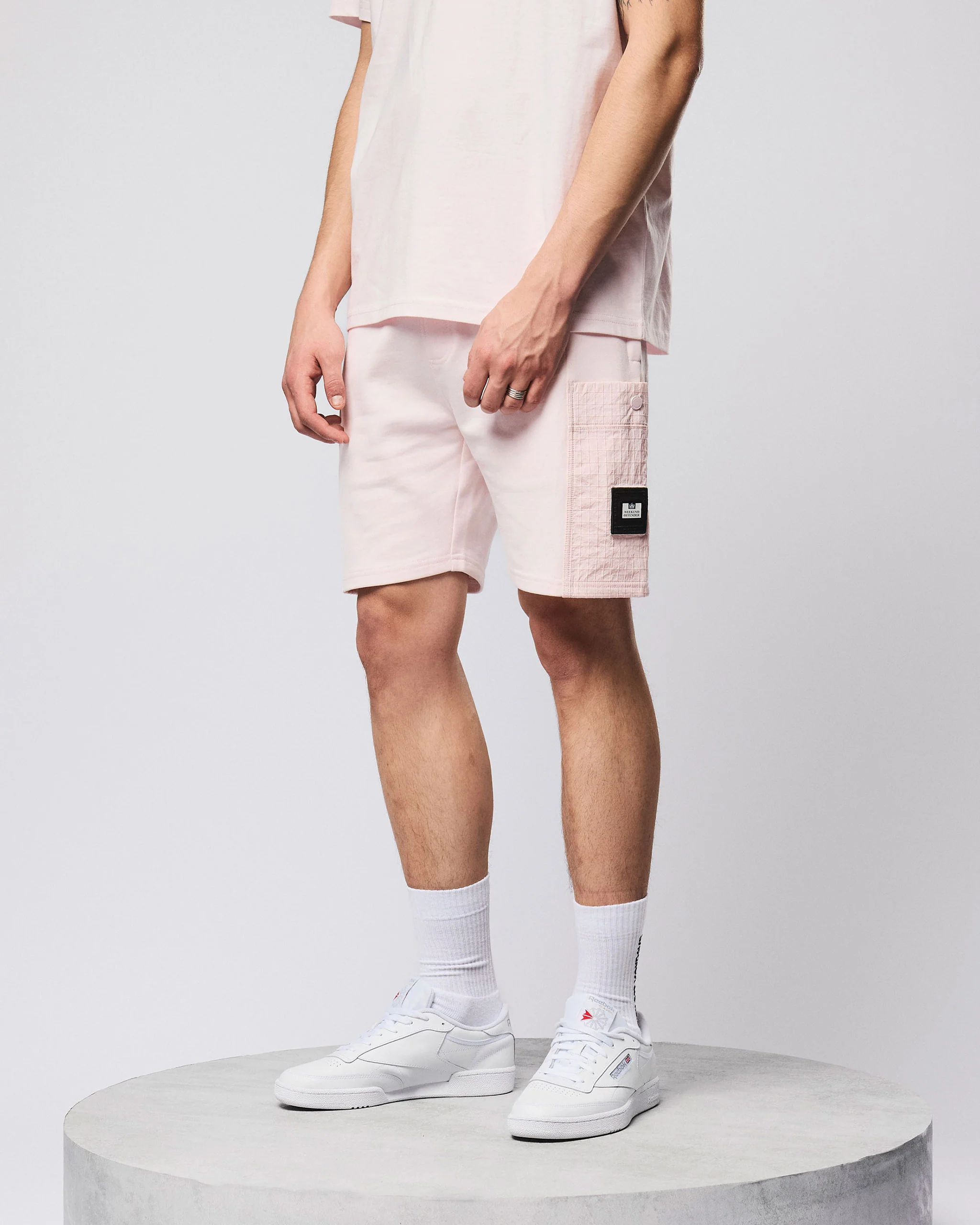 Chiyoda Jogger Short Soft Pink - Image 3