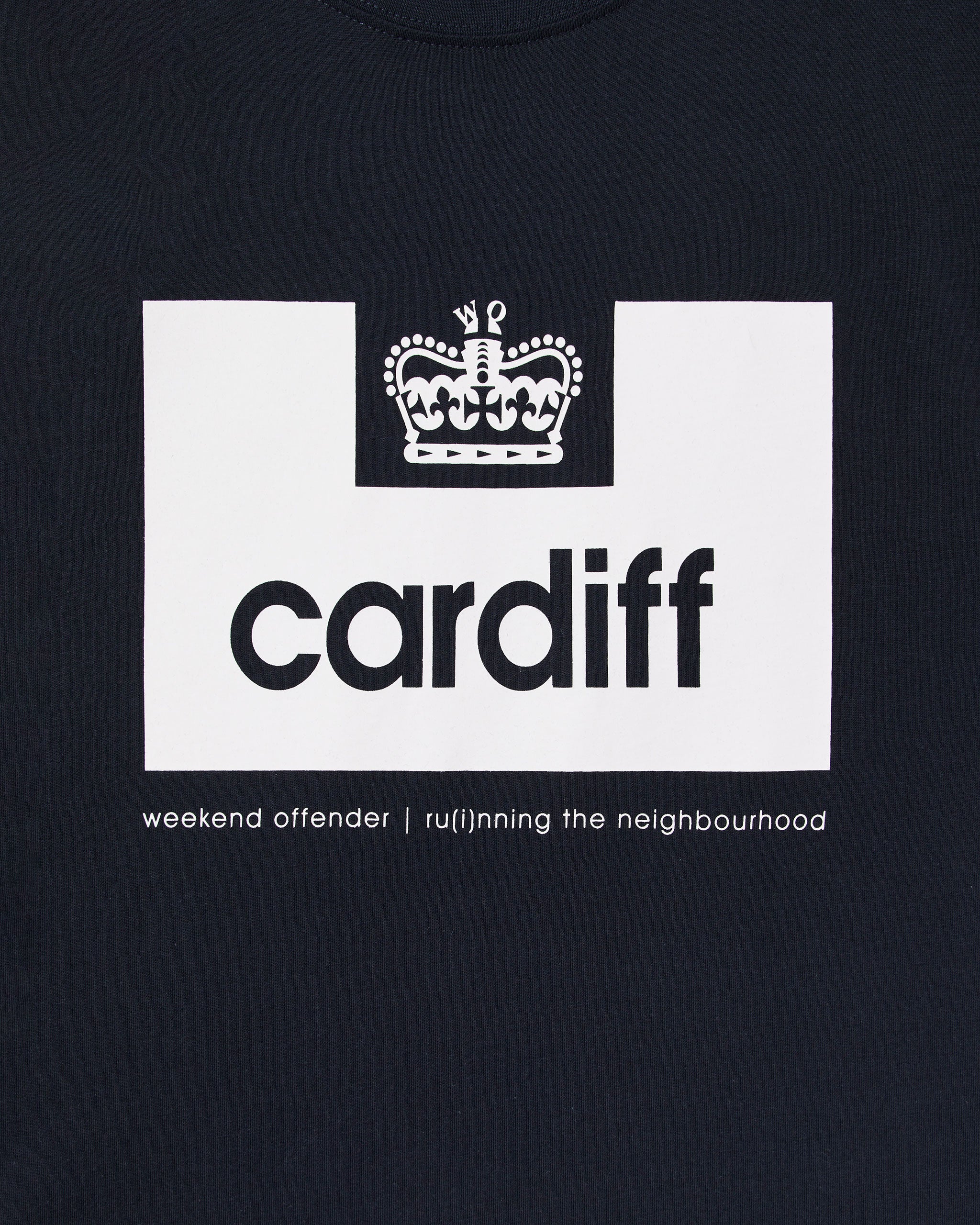 City Series 2 Cardiff T-Shirt Navy/White - Image 2