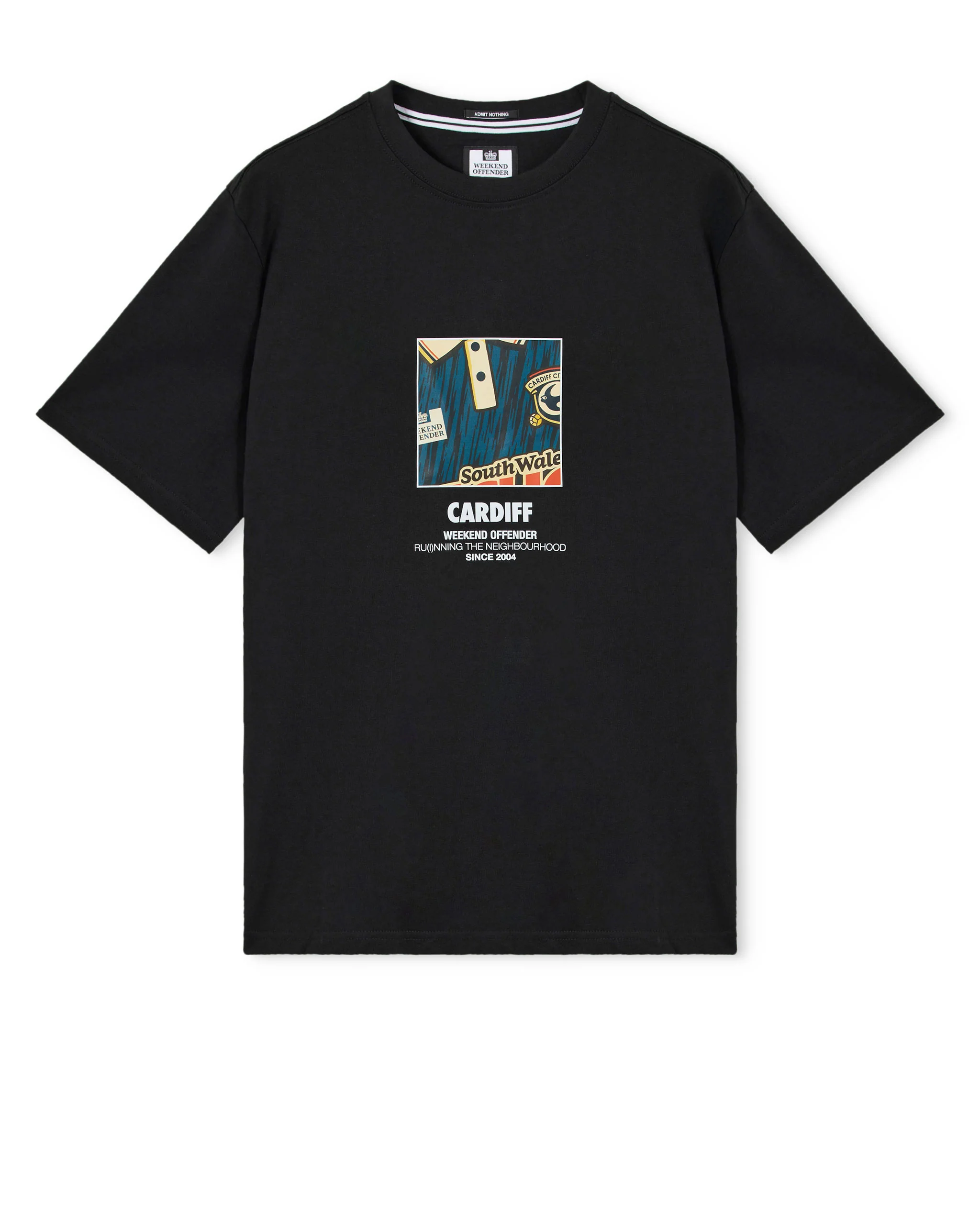 City Series 8 Cardiff T-Shirt Black/Blue