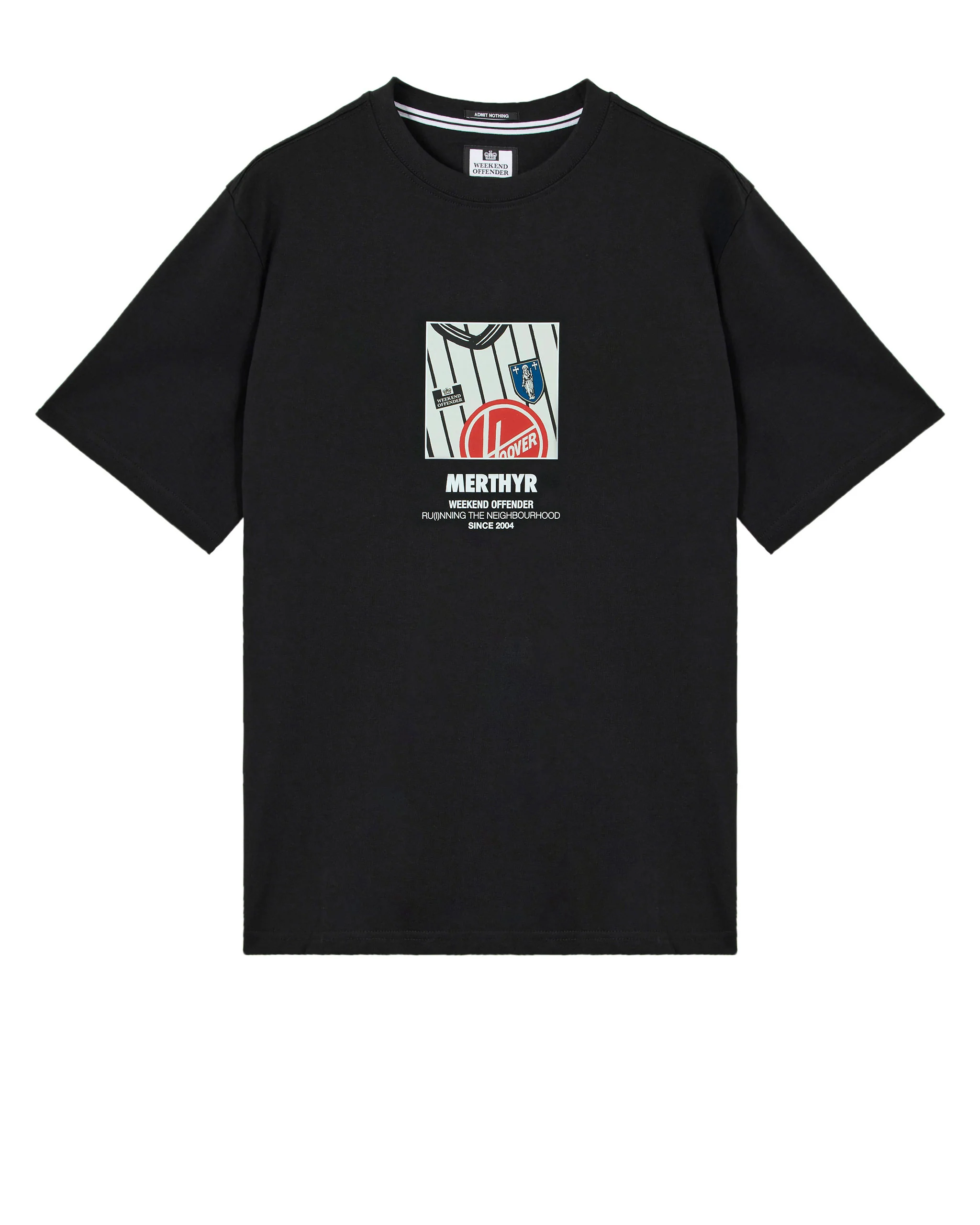 City Series 8 Merthyr T-Shirt Black/Blue