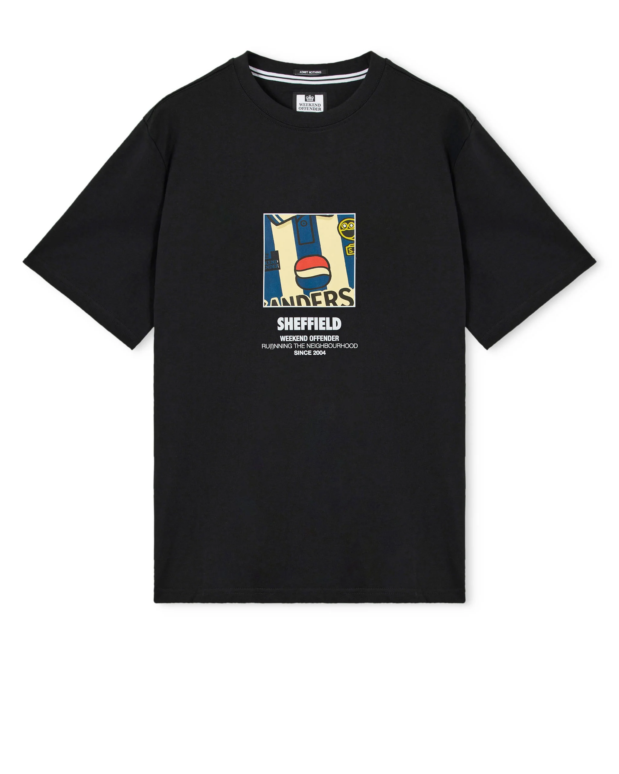 City Series 8 Sheffield T-Shirt Black/Blue