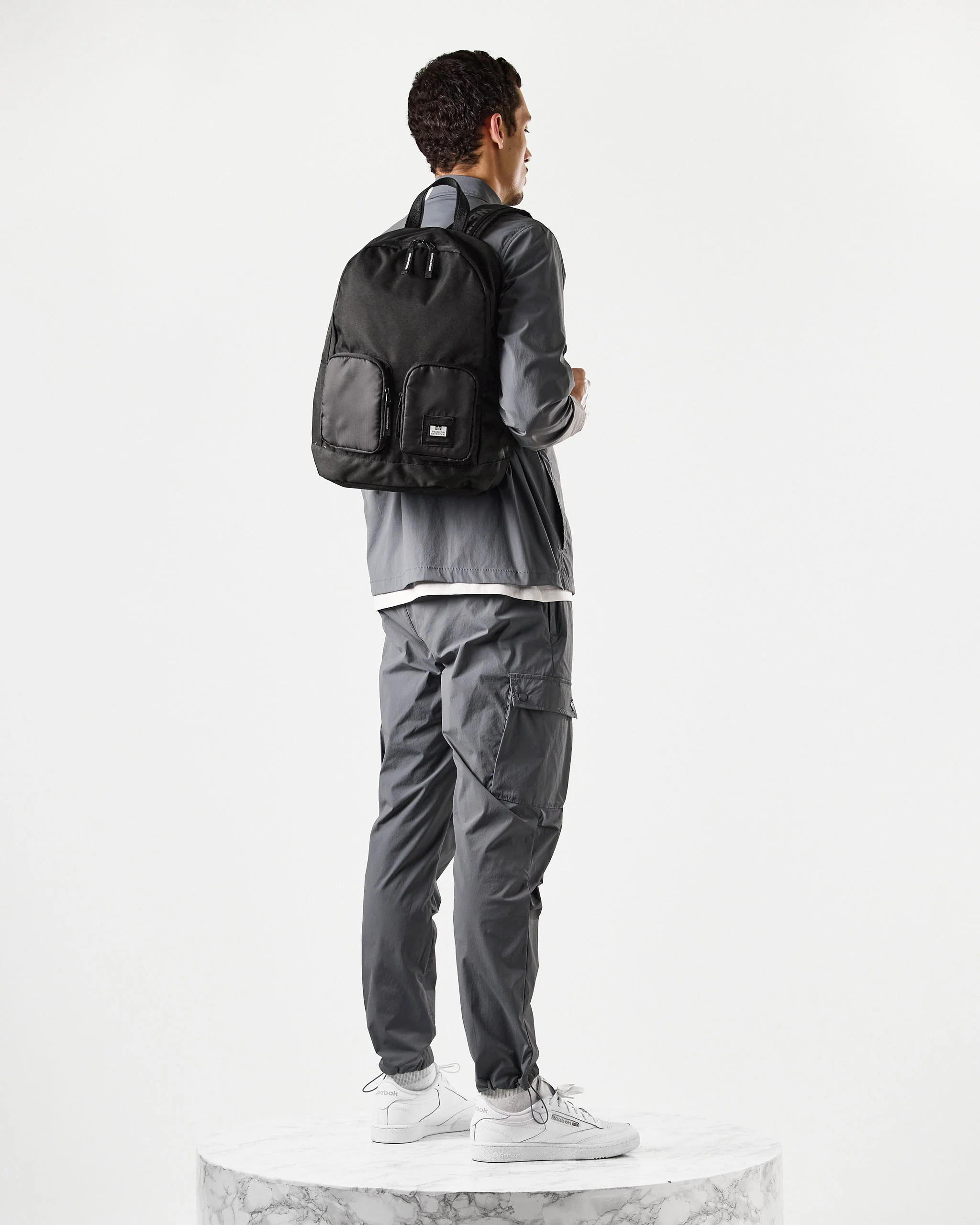 Classic Rucksack Black Ripstop - Image 2