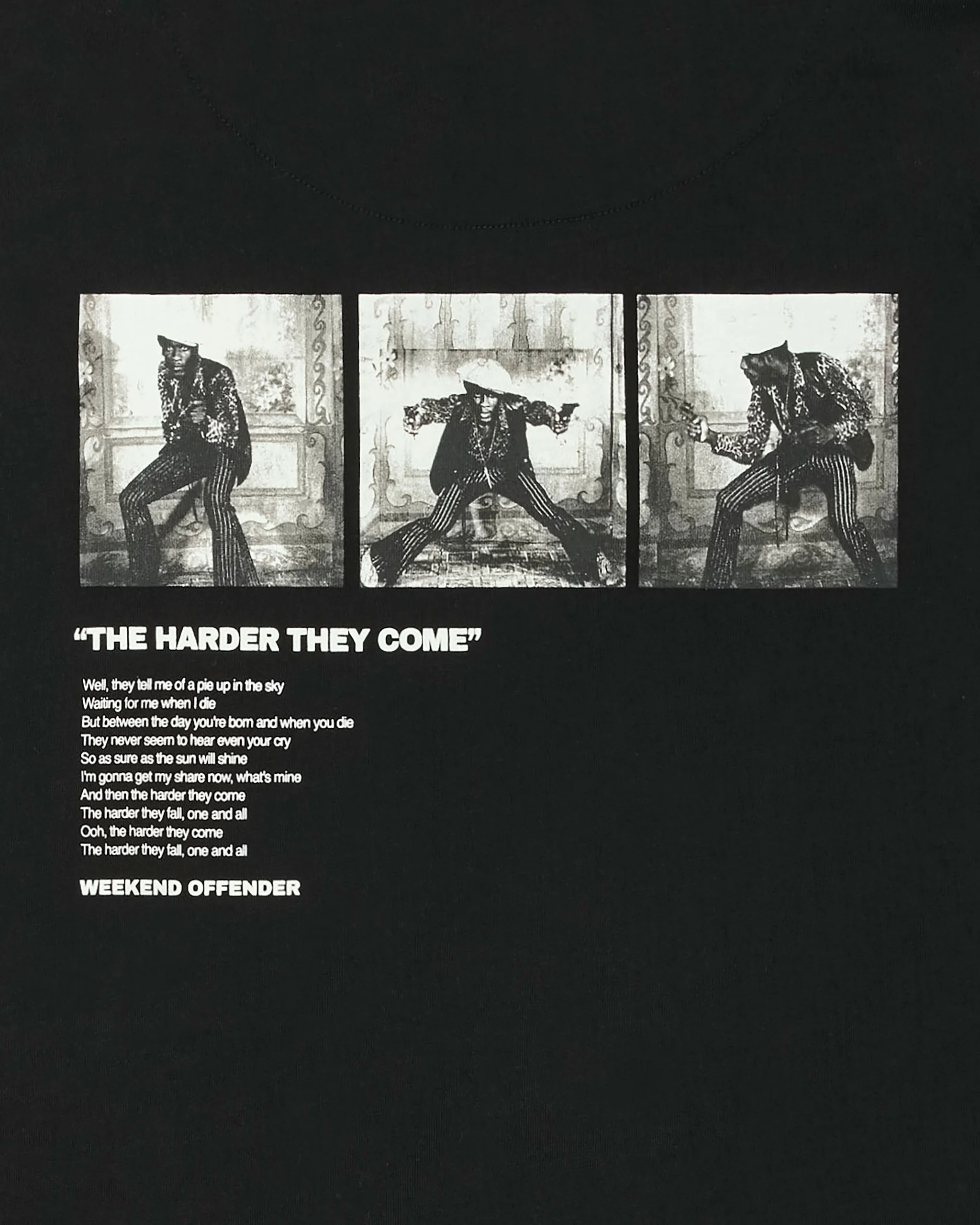 Cliff Graphic T-Shirt Black - Image 4