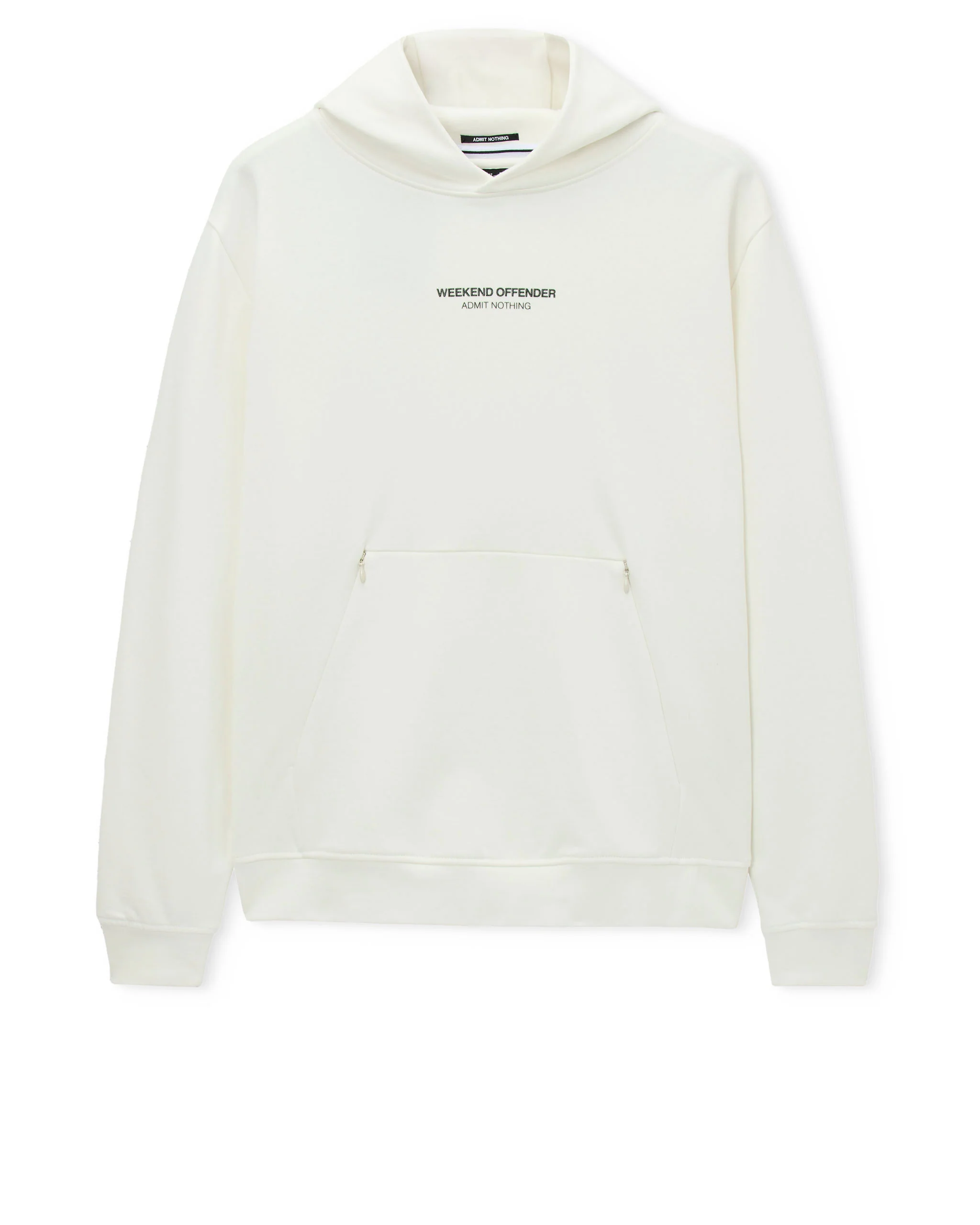 Cobain Hoodie Ghost/Black Forest Green