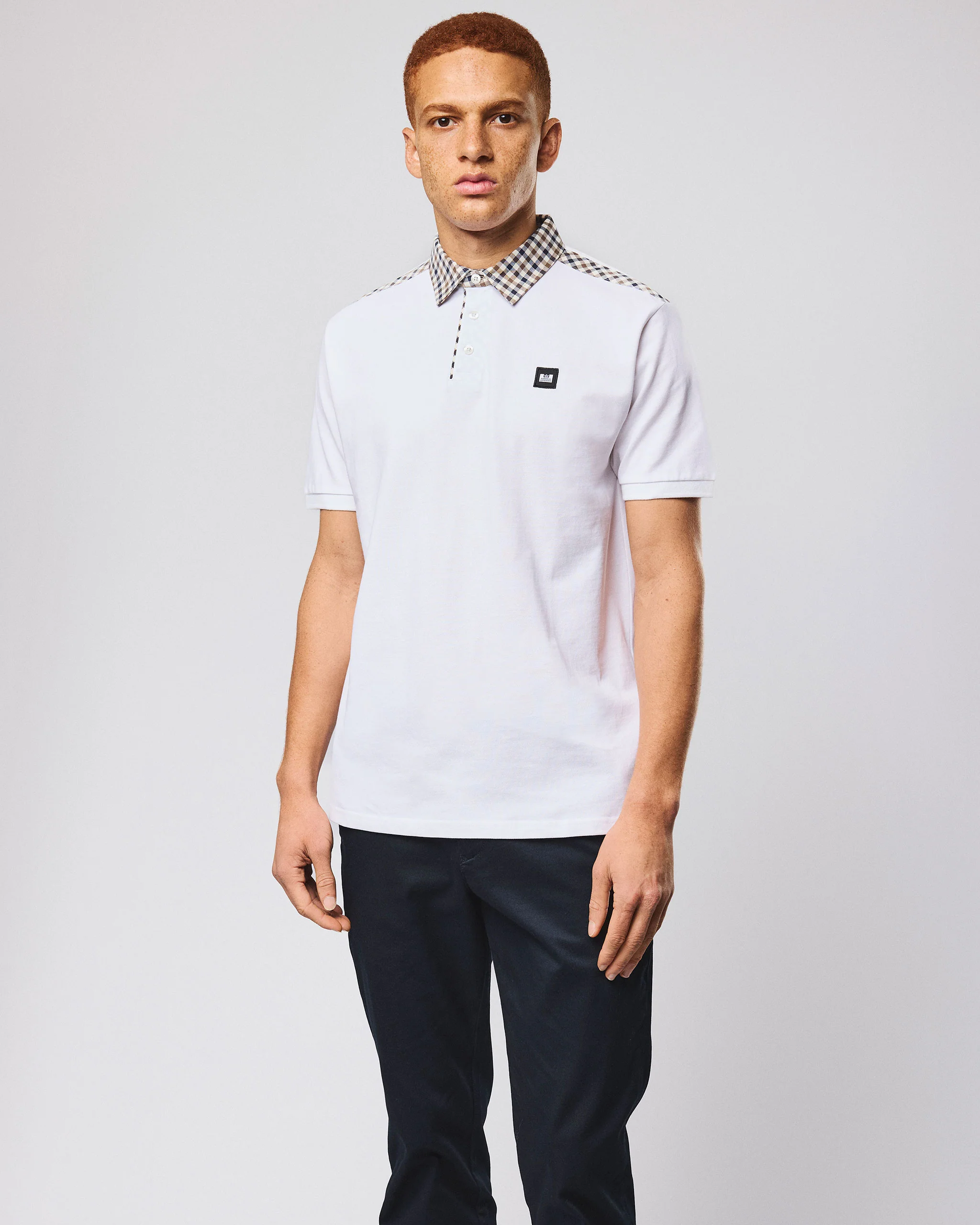 Costa Polo Shirt White - Image 3