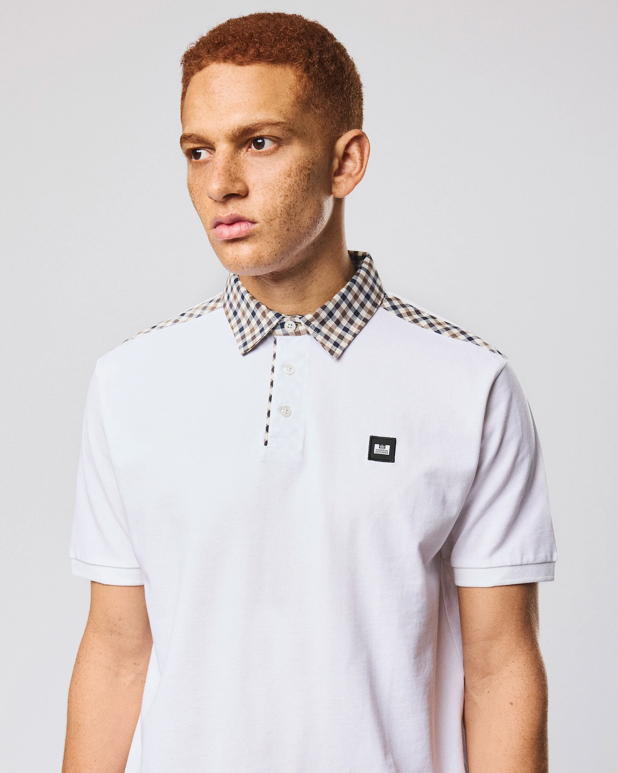 Costa Polo Shirt White - Image 4