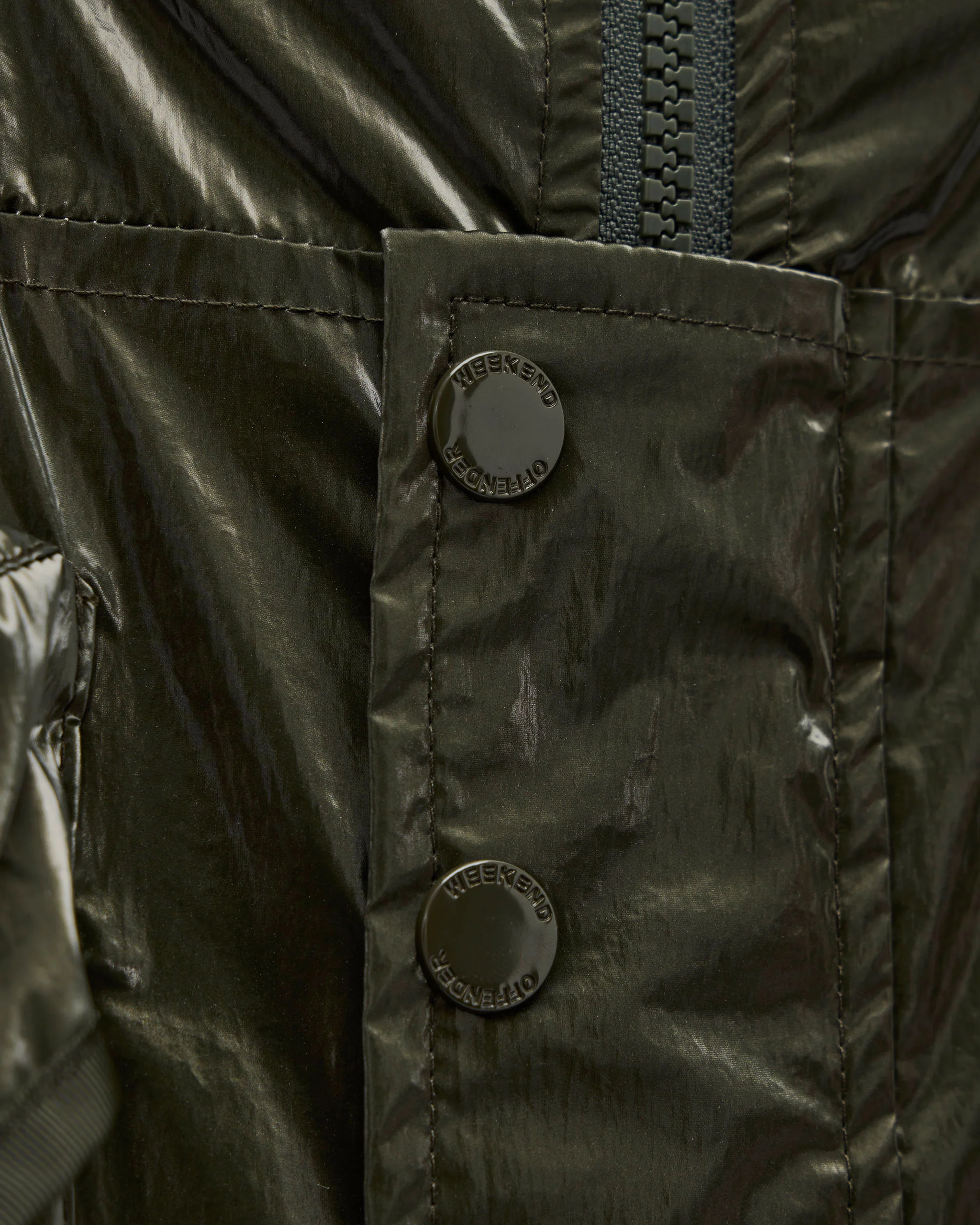 Cotoca Fleece Lined Jacket Black Forest Green - Image 7