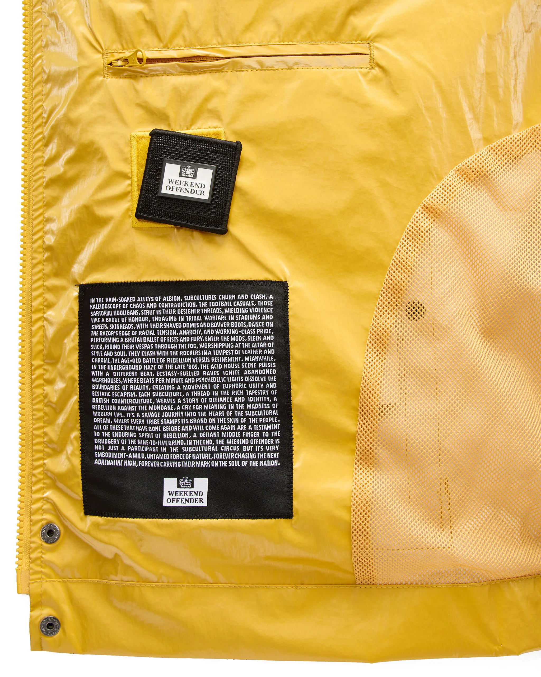 Cotoca Field Jacket Honey Yellow - Image 7