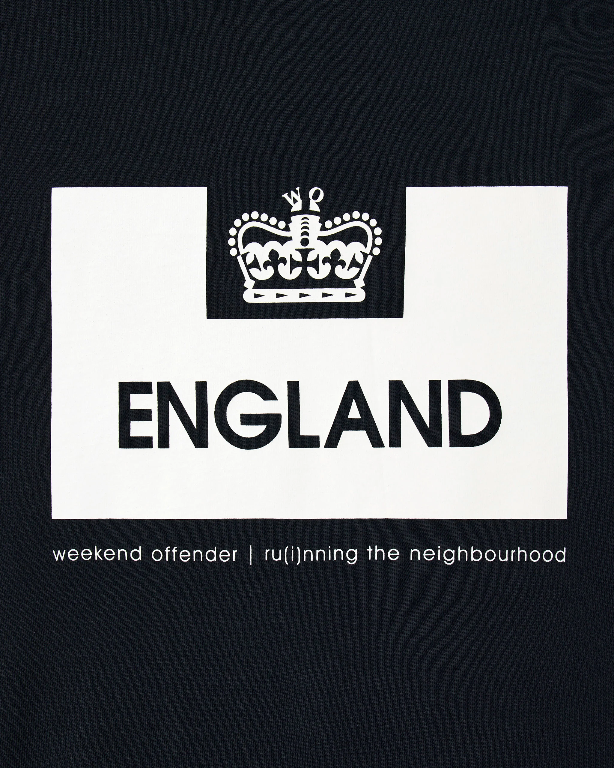 Plus Size - Country Series England T-Shirt Navy - Image 2