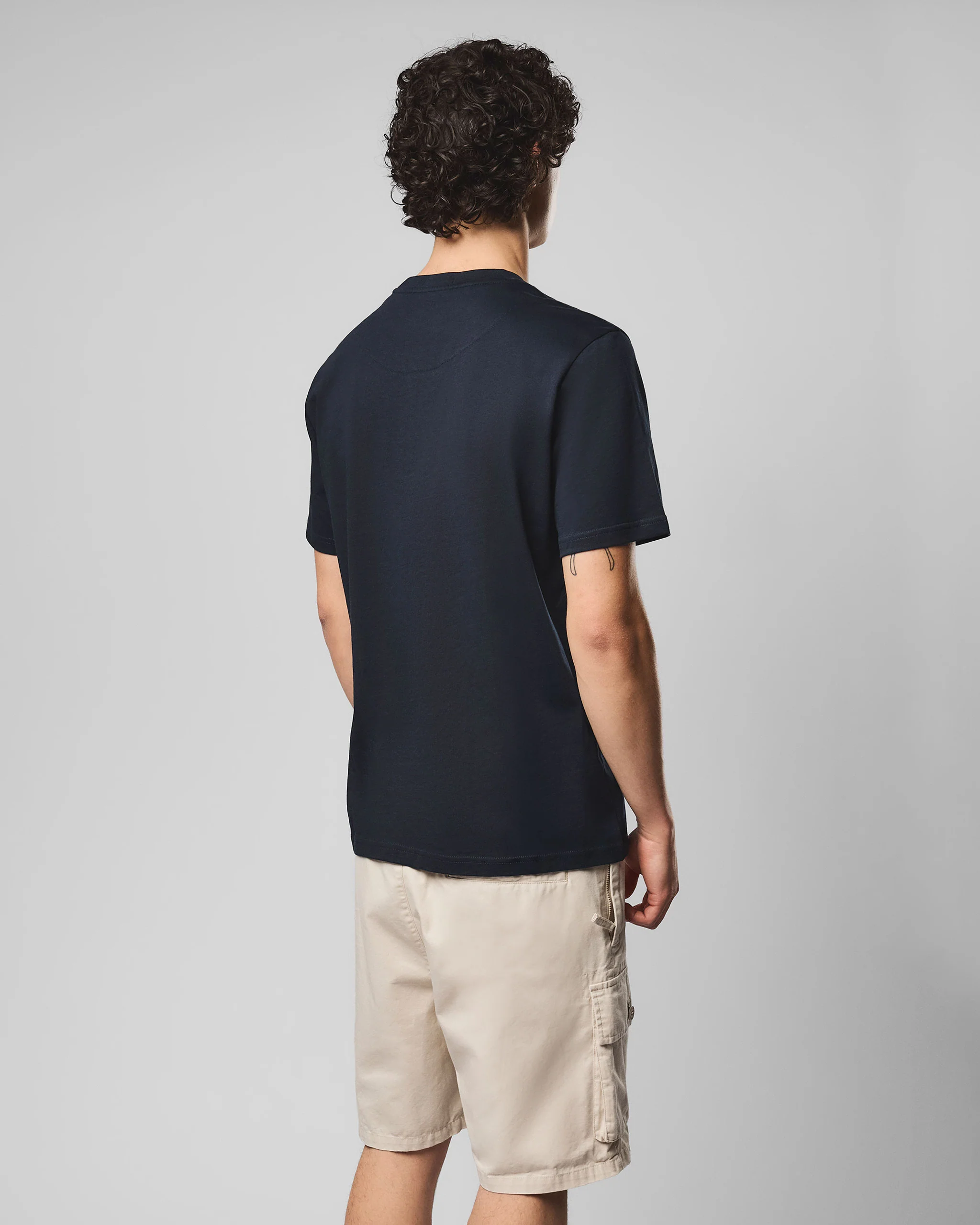 Country Series England T-Shirt Navy - Image 5