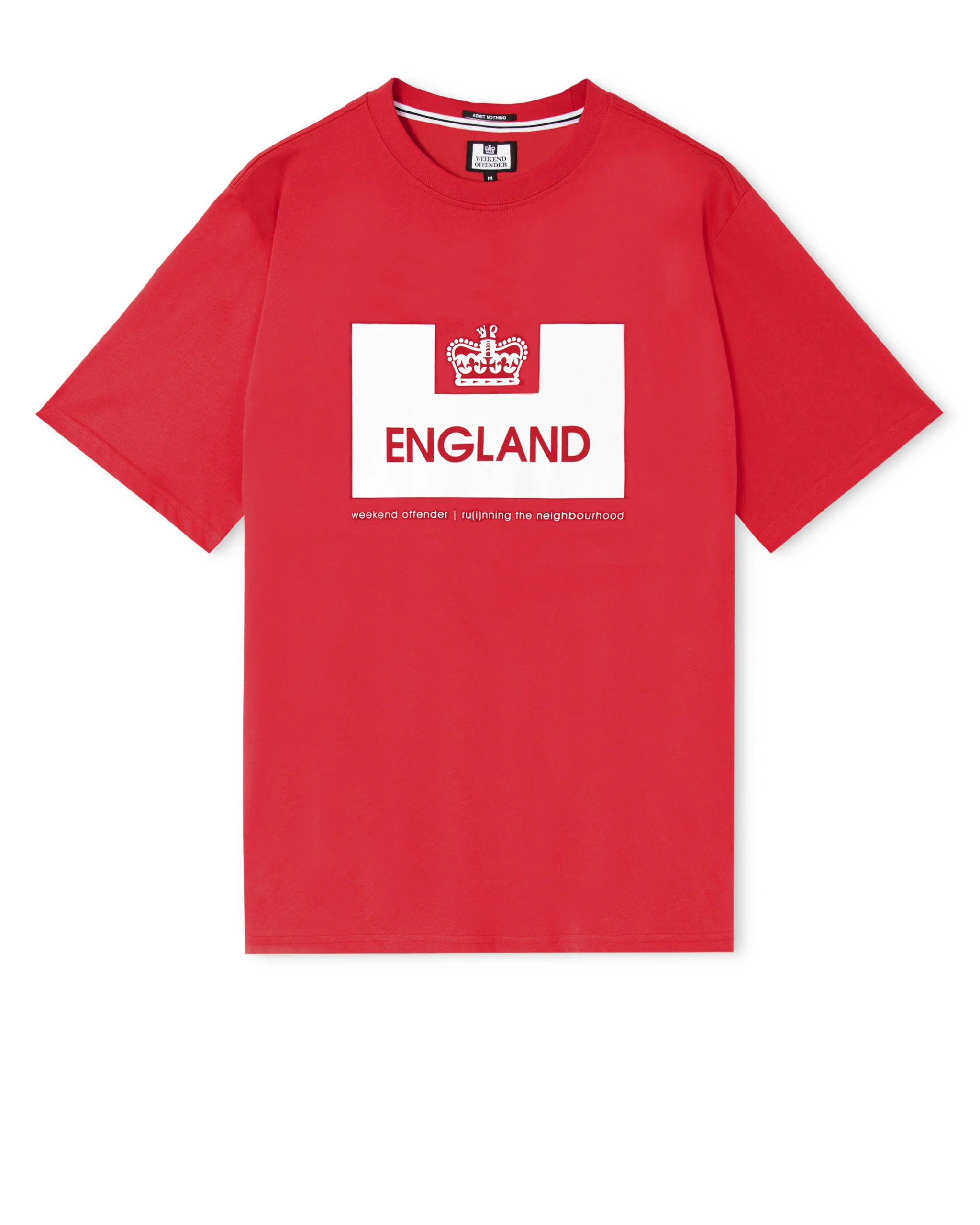 Country Series England T-Shirt Red