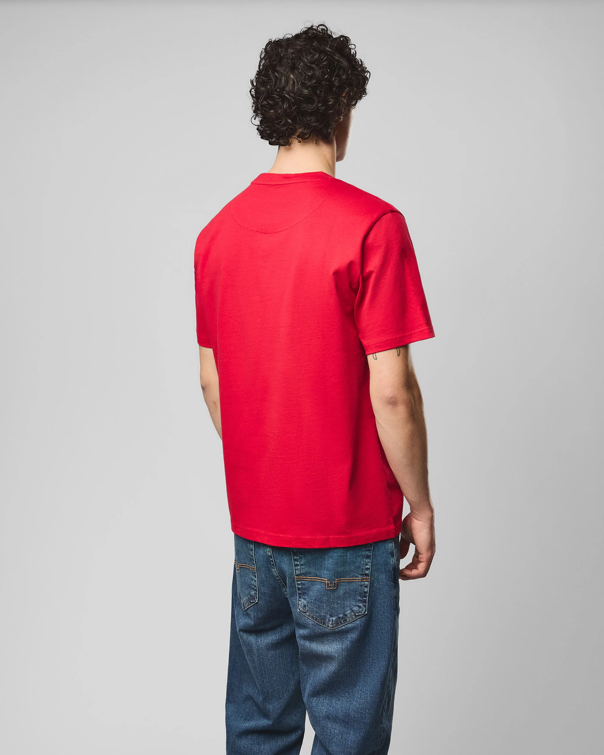 Country Series England T-Shirt Red - Image 5