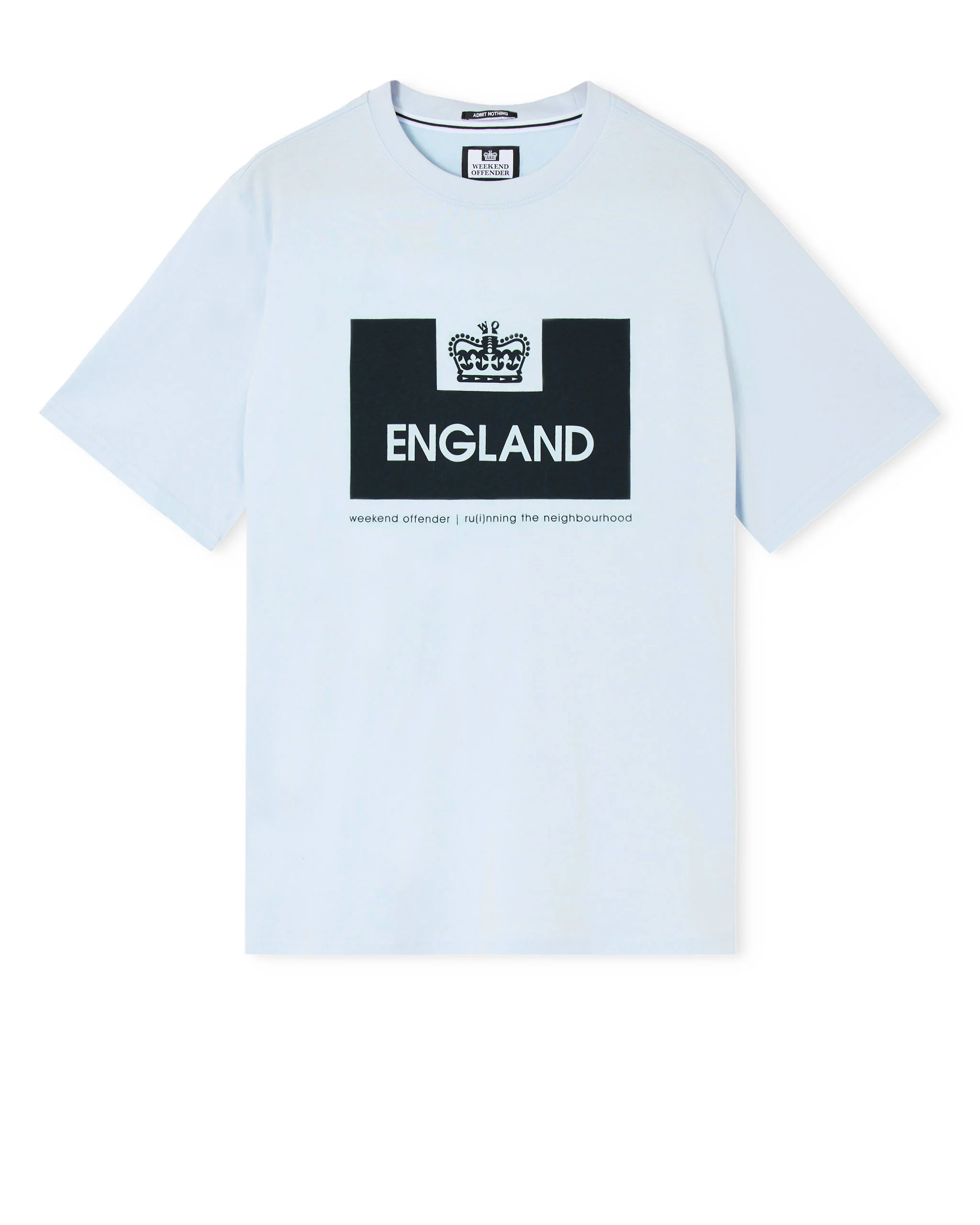 Country Series England T-Shirt Sky Blue