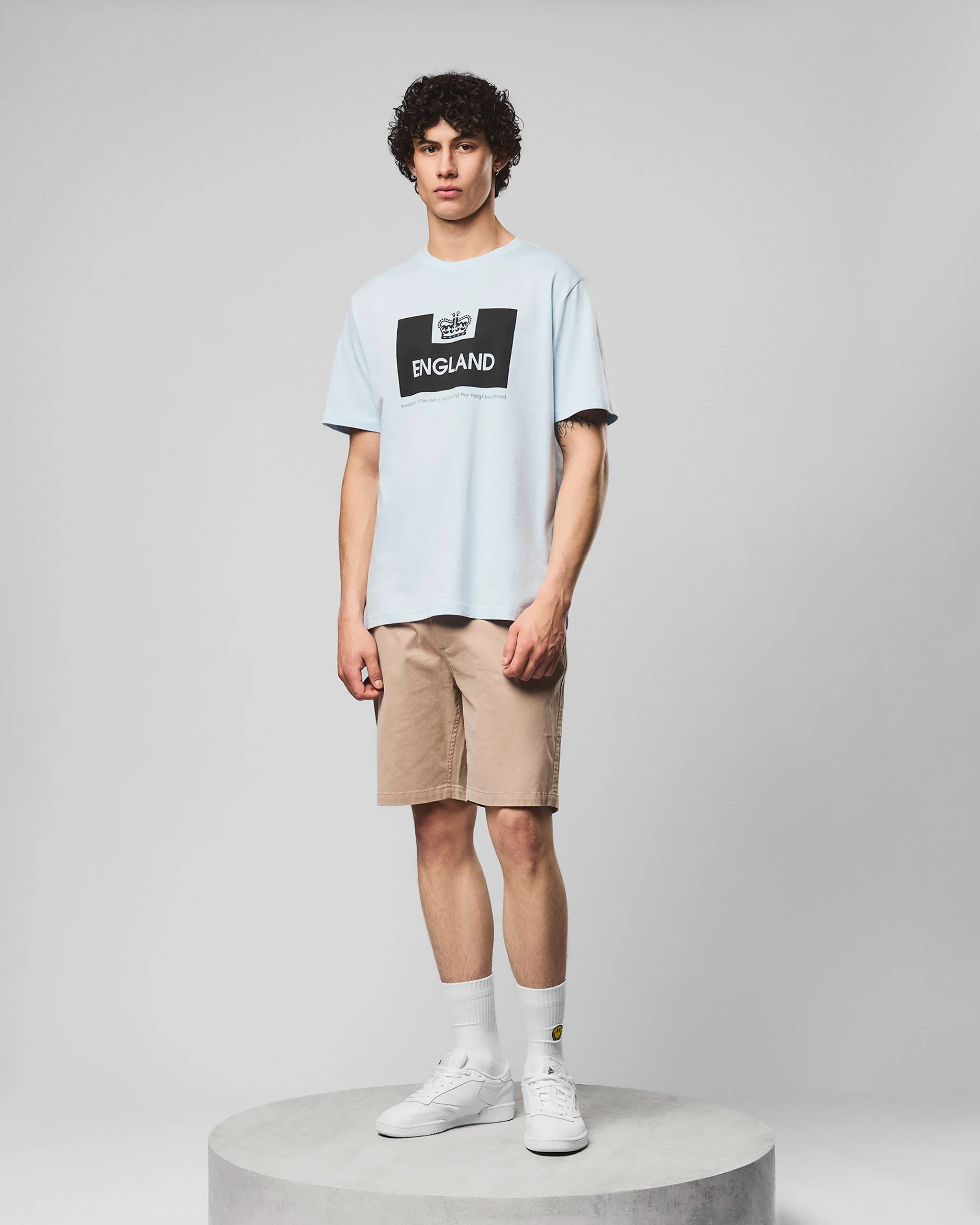 Country Series England T-Shirt Sky Blue - Image 4