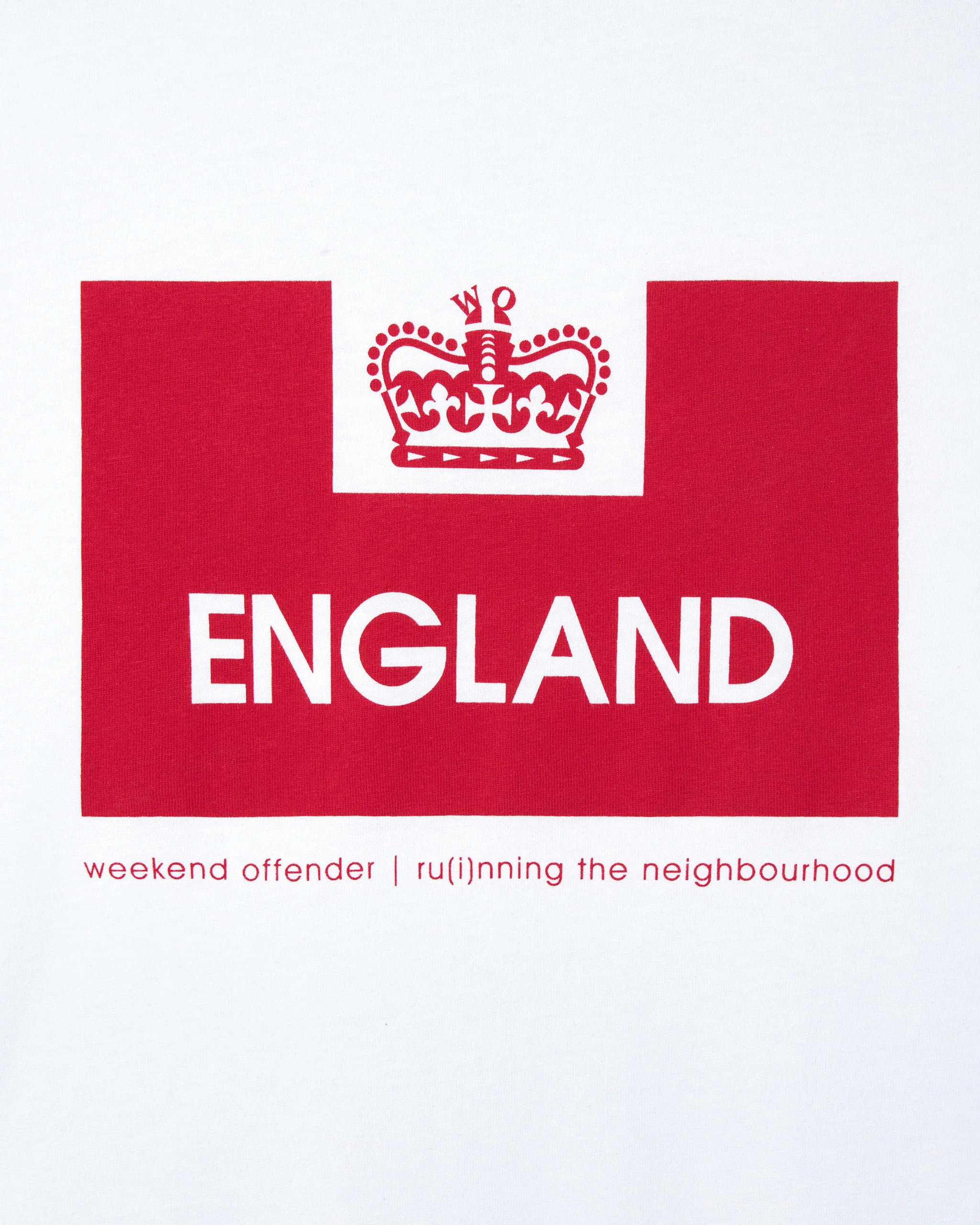 Country Series England T-Shirt White - Image 2