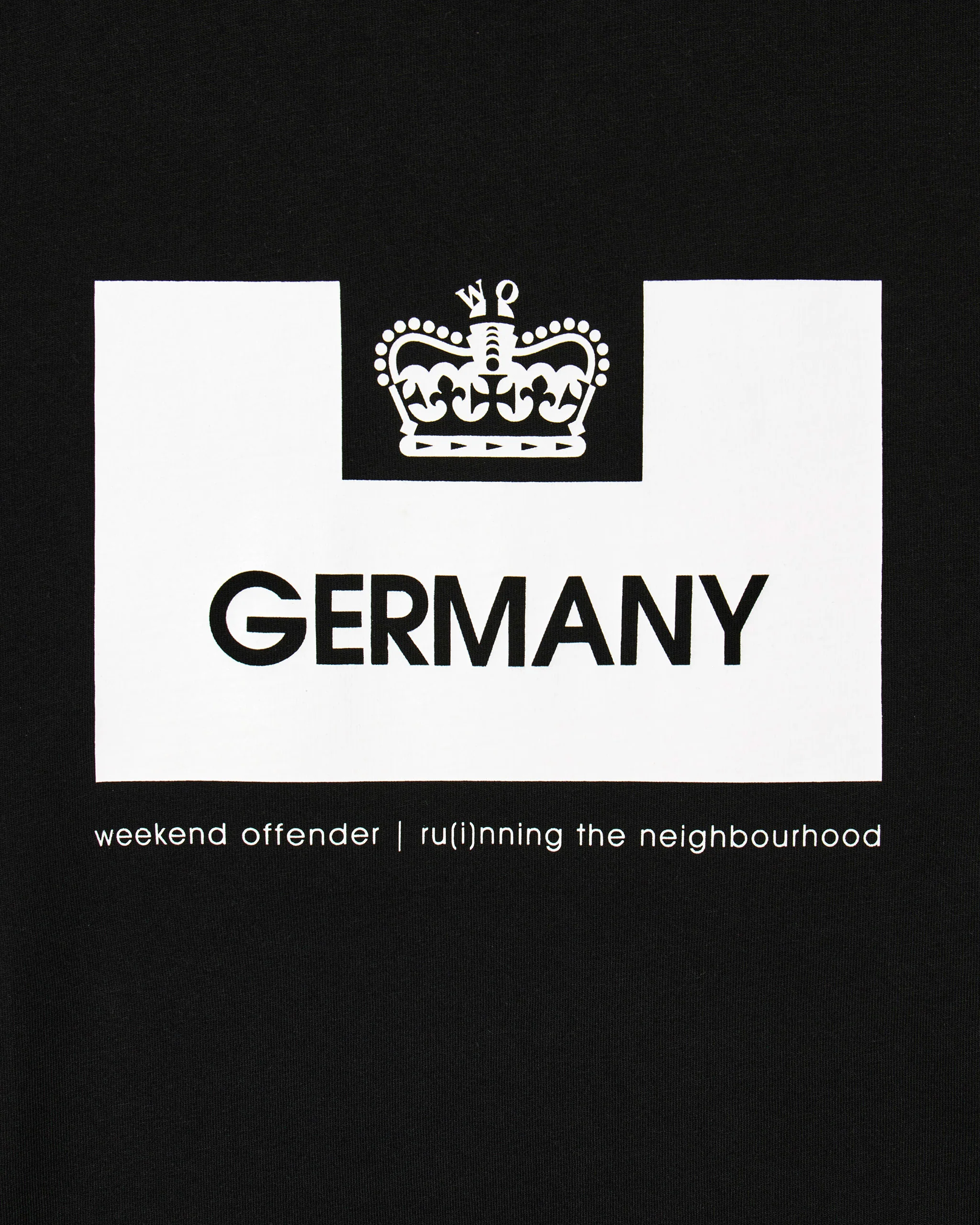 Country Series Germany T-Shirt Black - Image 2