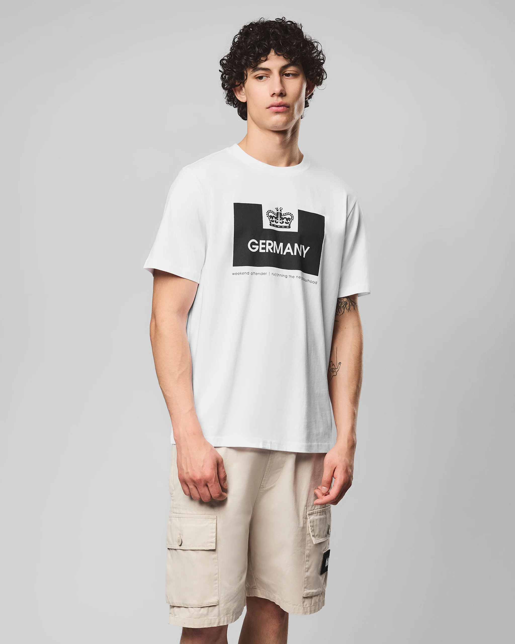 Country Series Germany T-Shirt White - Image 3