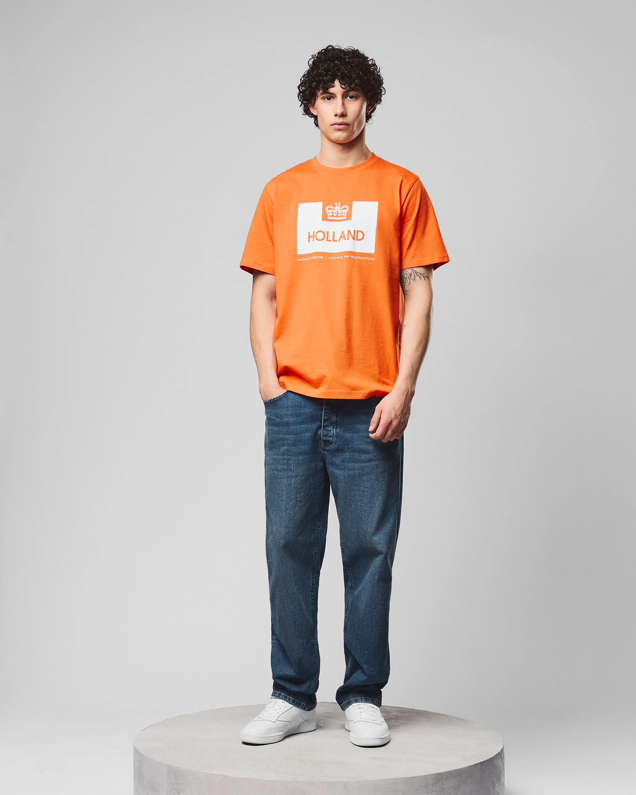 Country Series Holland T-Shirt Orange - Image 4