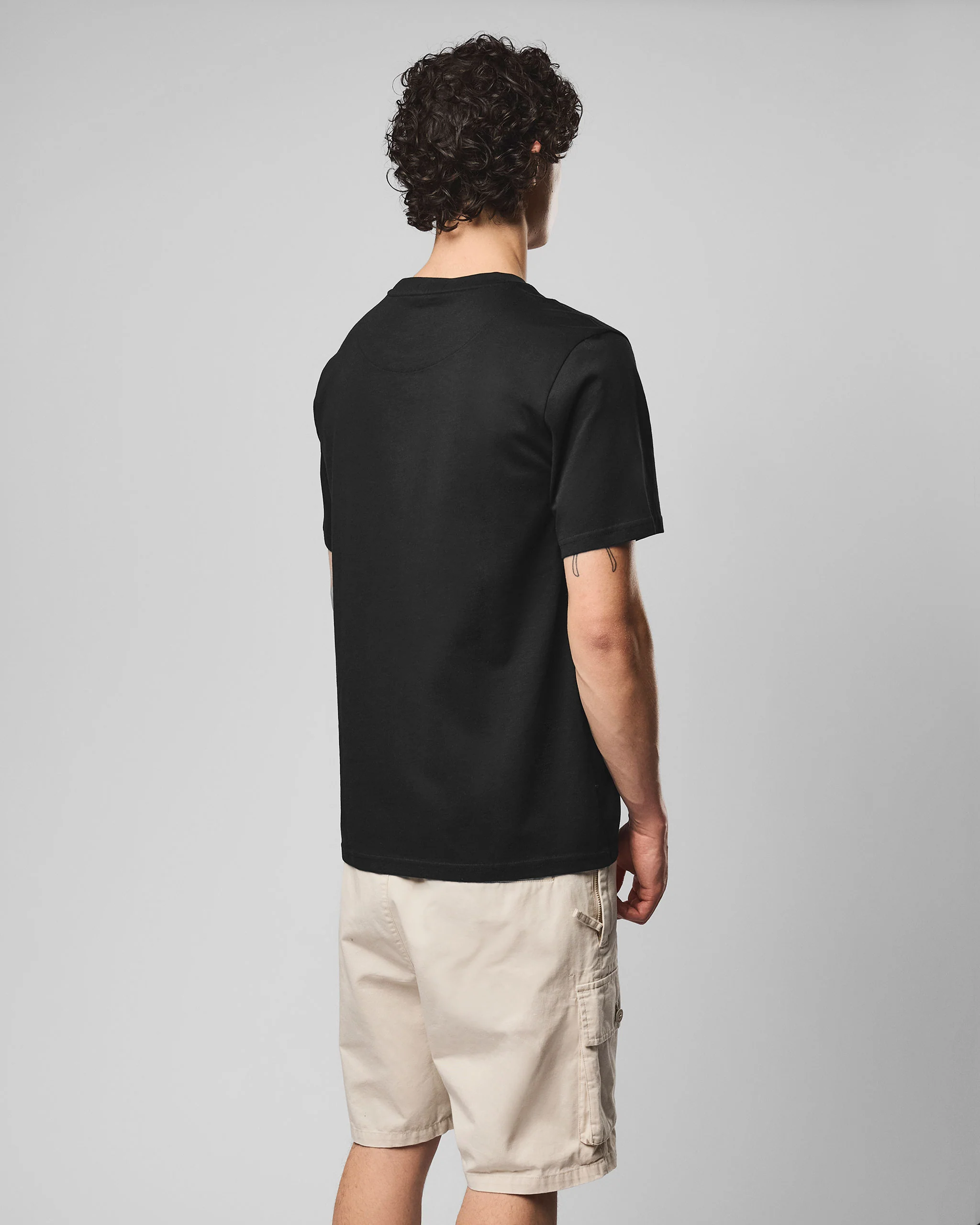 Country Series Italy T-Shirt Black - Image 5