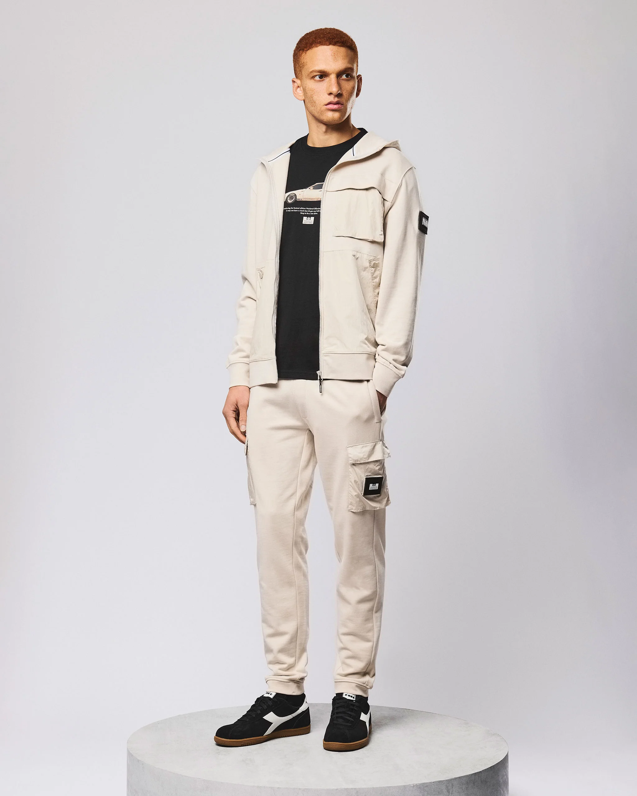Daponte Hoodie Cement - Image 2