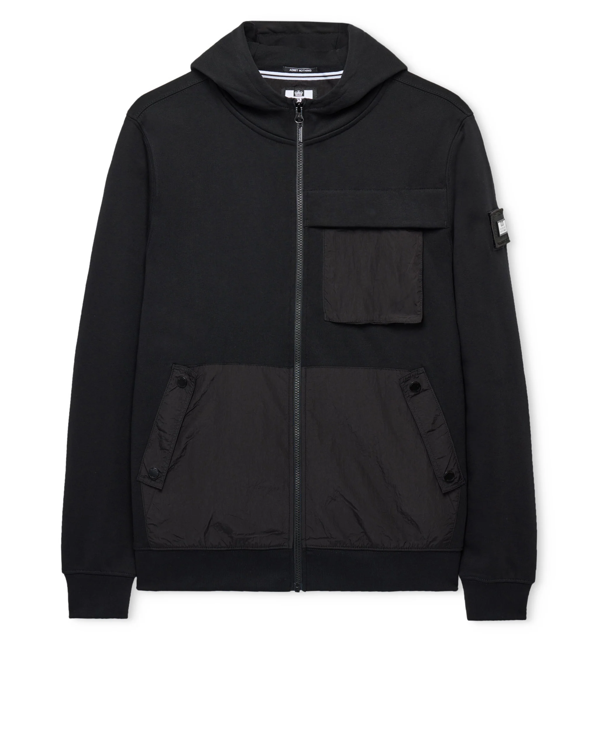Daponte Hoodie Black
