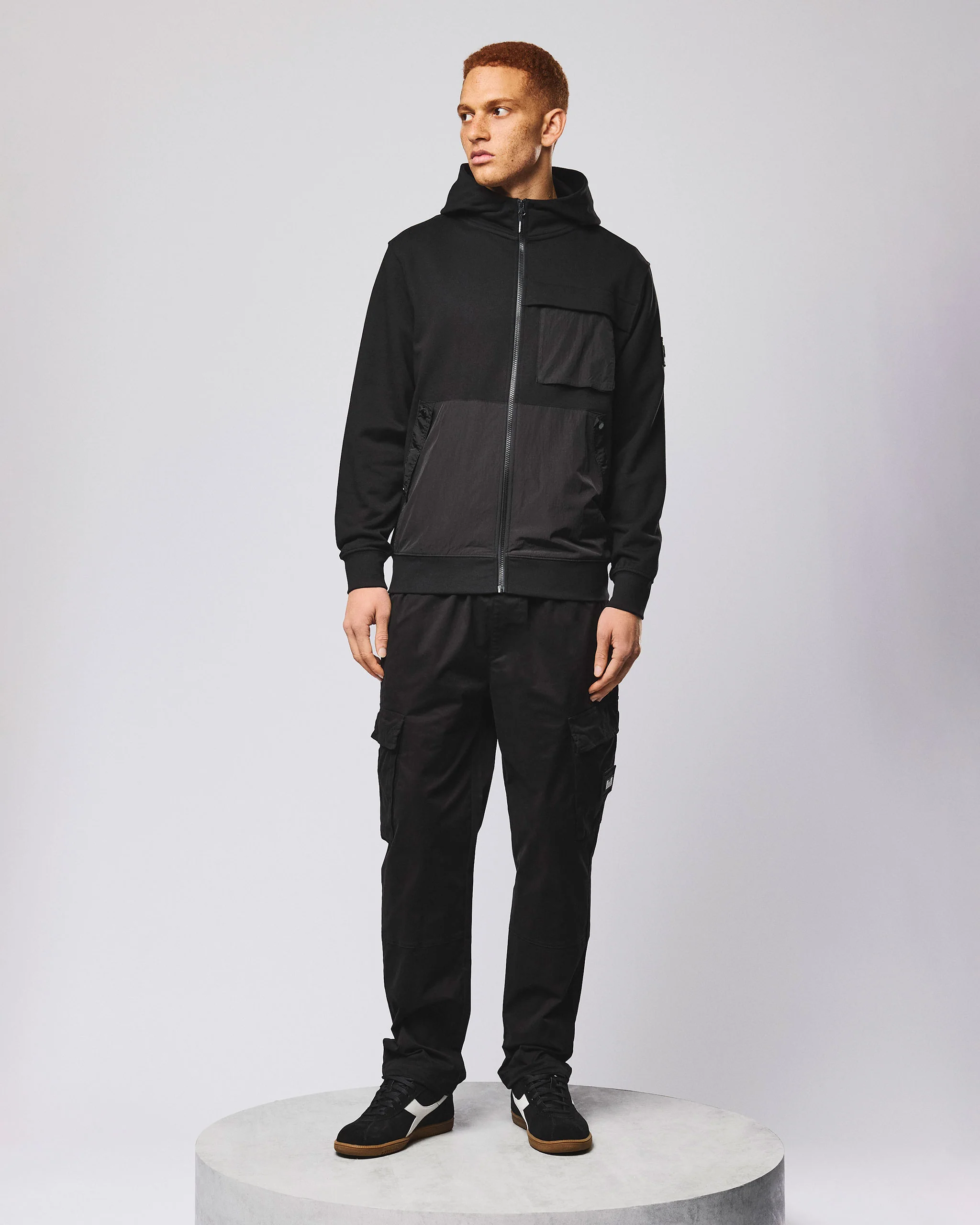 Daponte Hoodie Black - Image 2