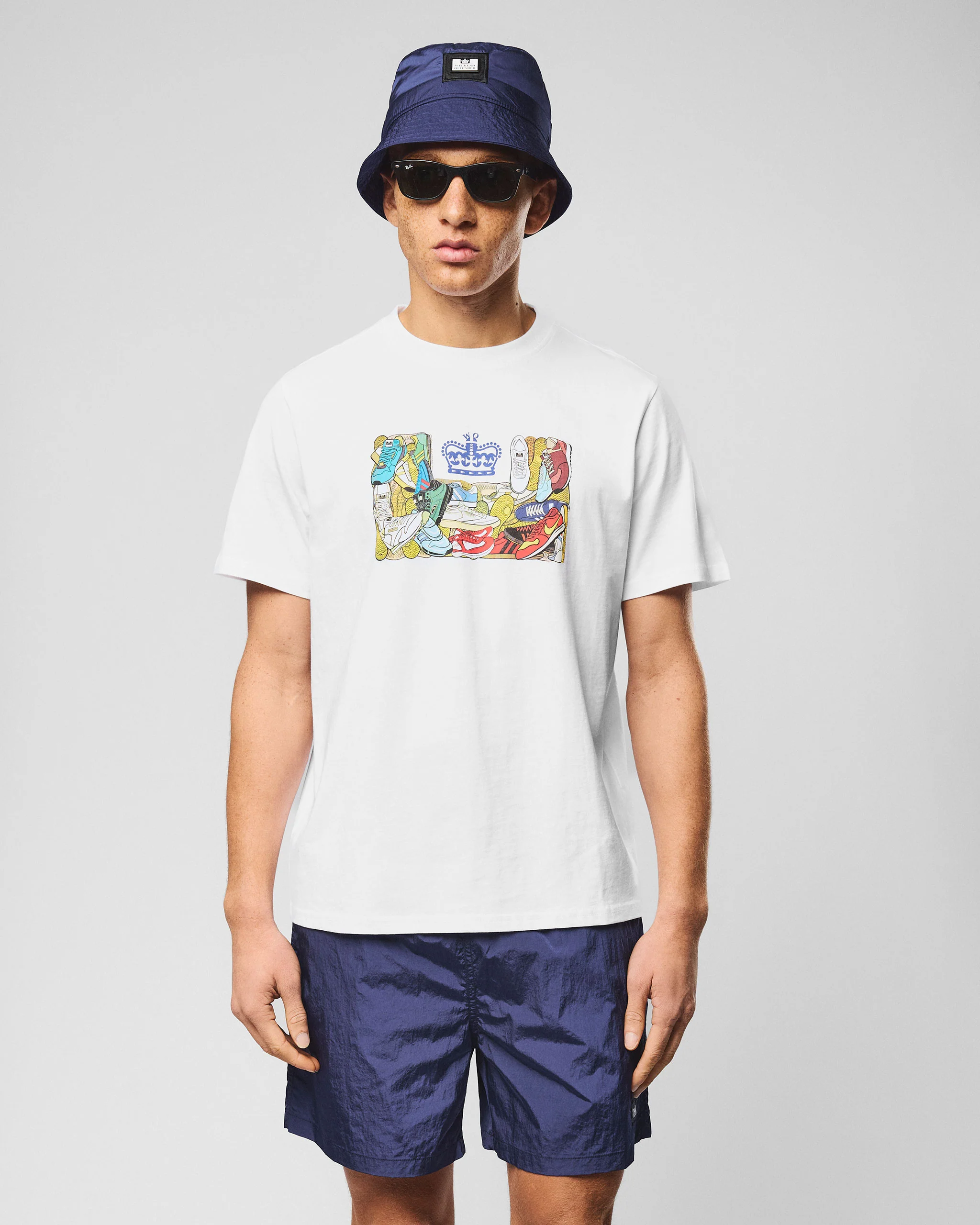 D'Arblay Graphic T-Shirt White - Image 3