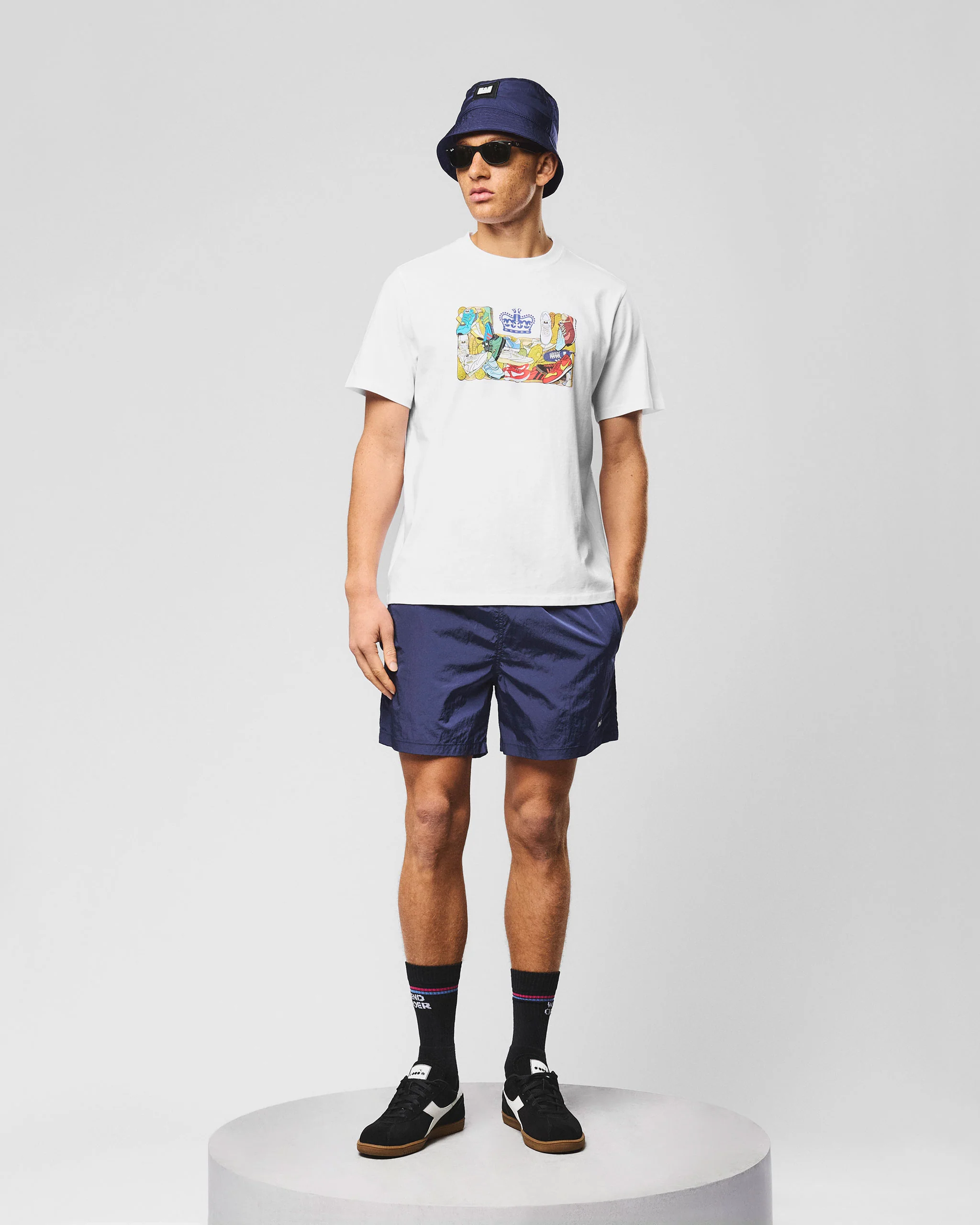 D'Arblay Graphic T-Shirt White - Image 4