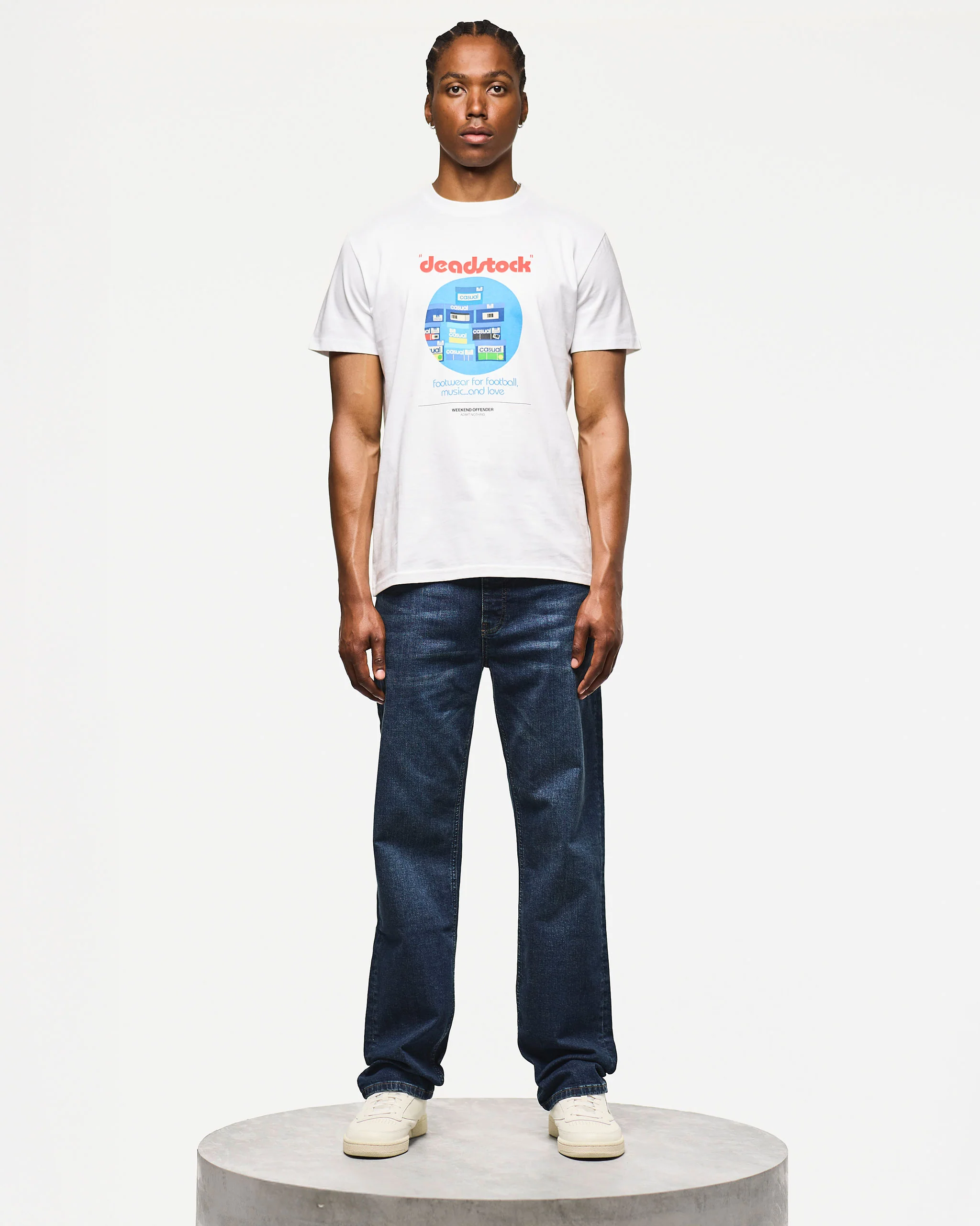 Deadstock Graphic T-Shirt White - Image 2