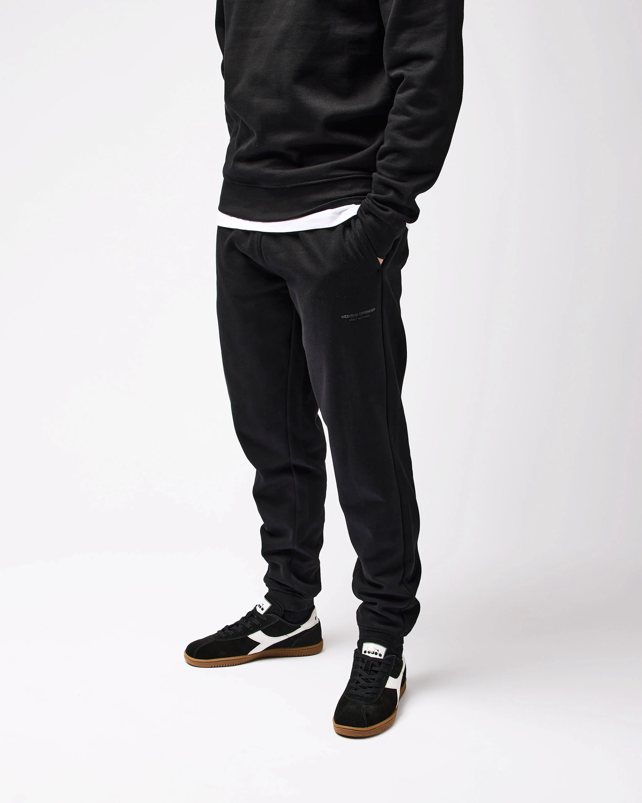 Diadora Tokyo Trainers Black - Image 4