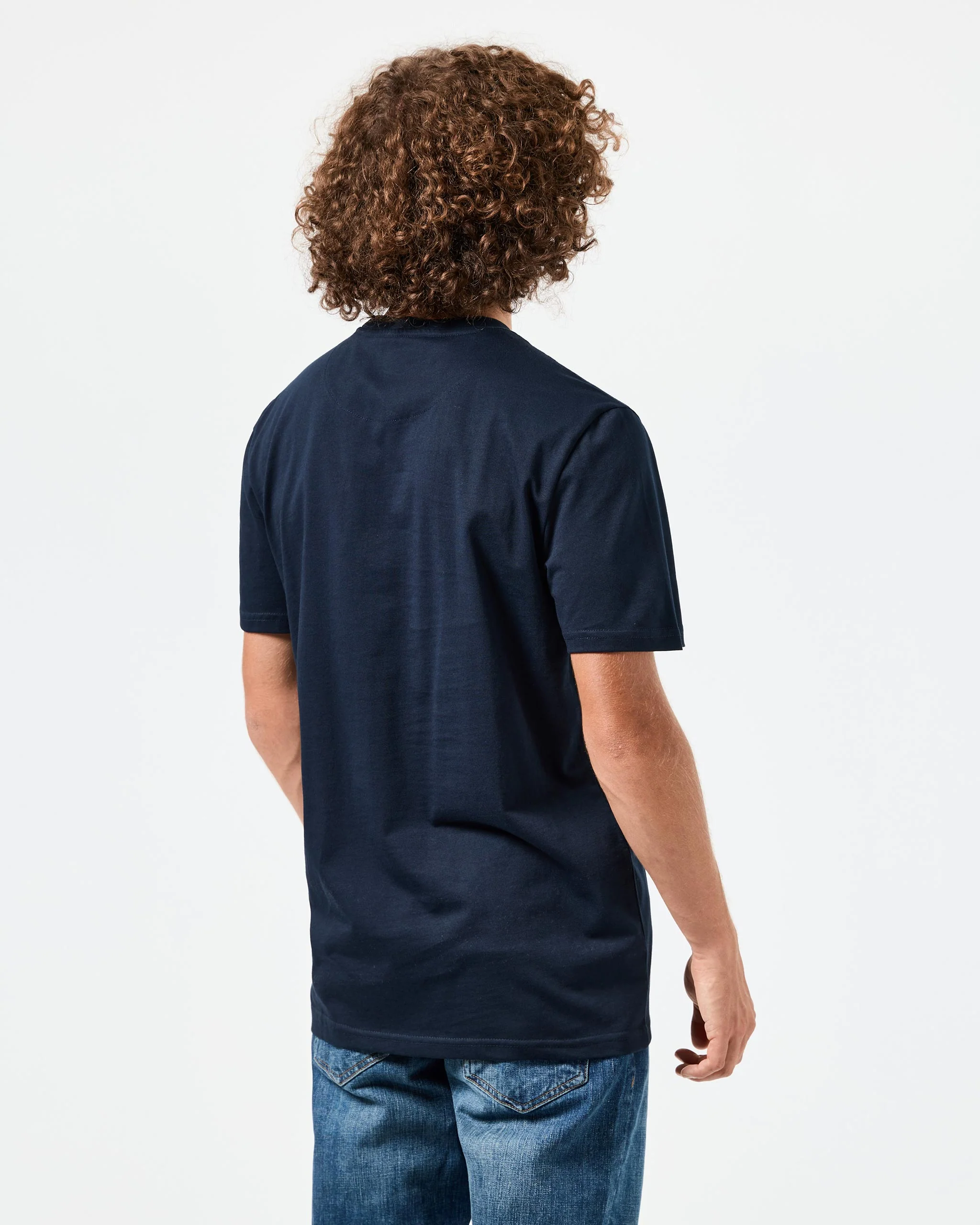 Diego Graphic T-Shirt Navy - Image 4
