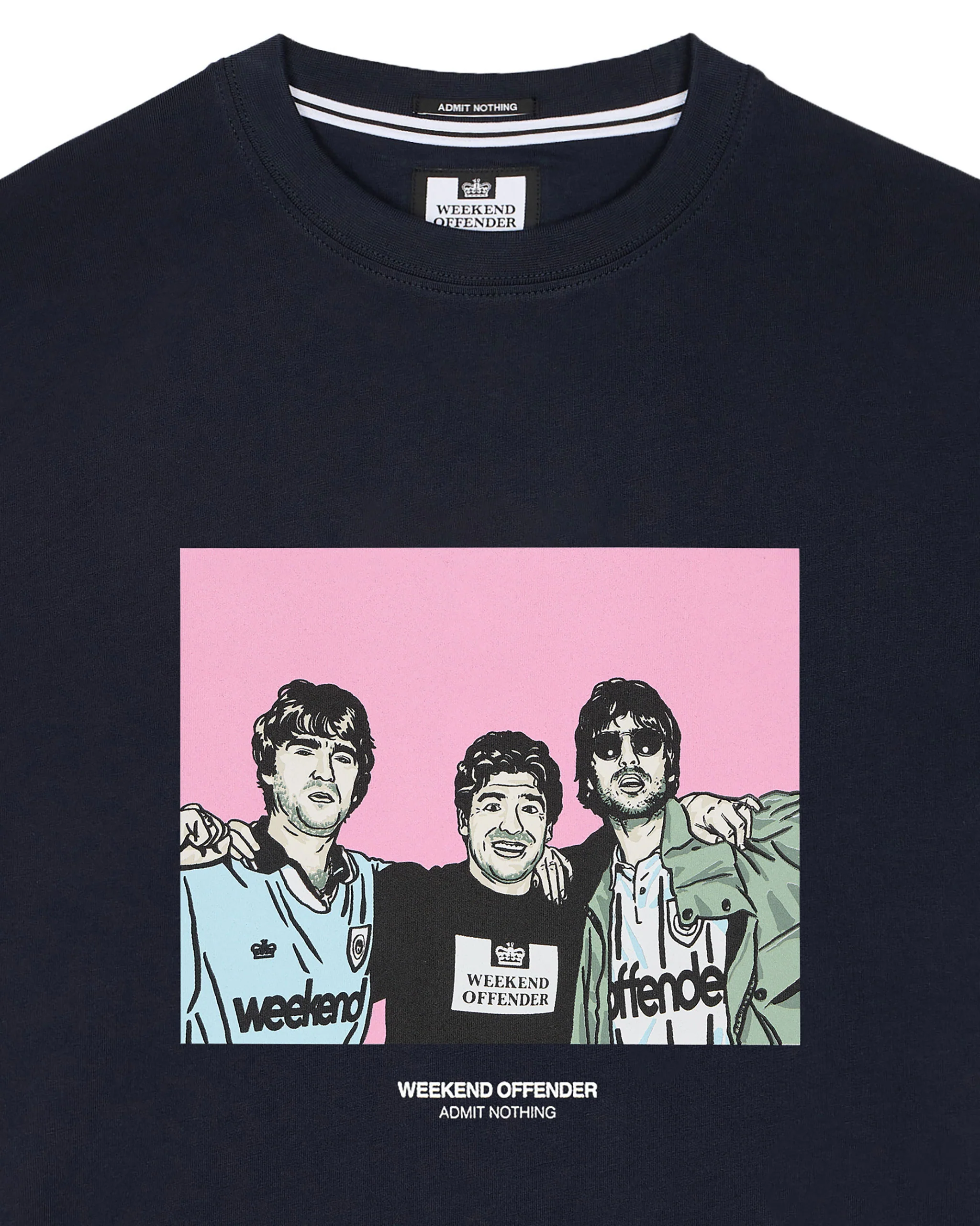 Diego Graphic T-Shirt Navy - Image 5