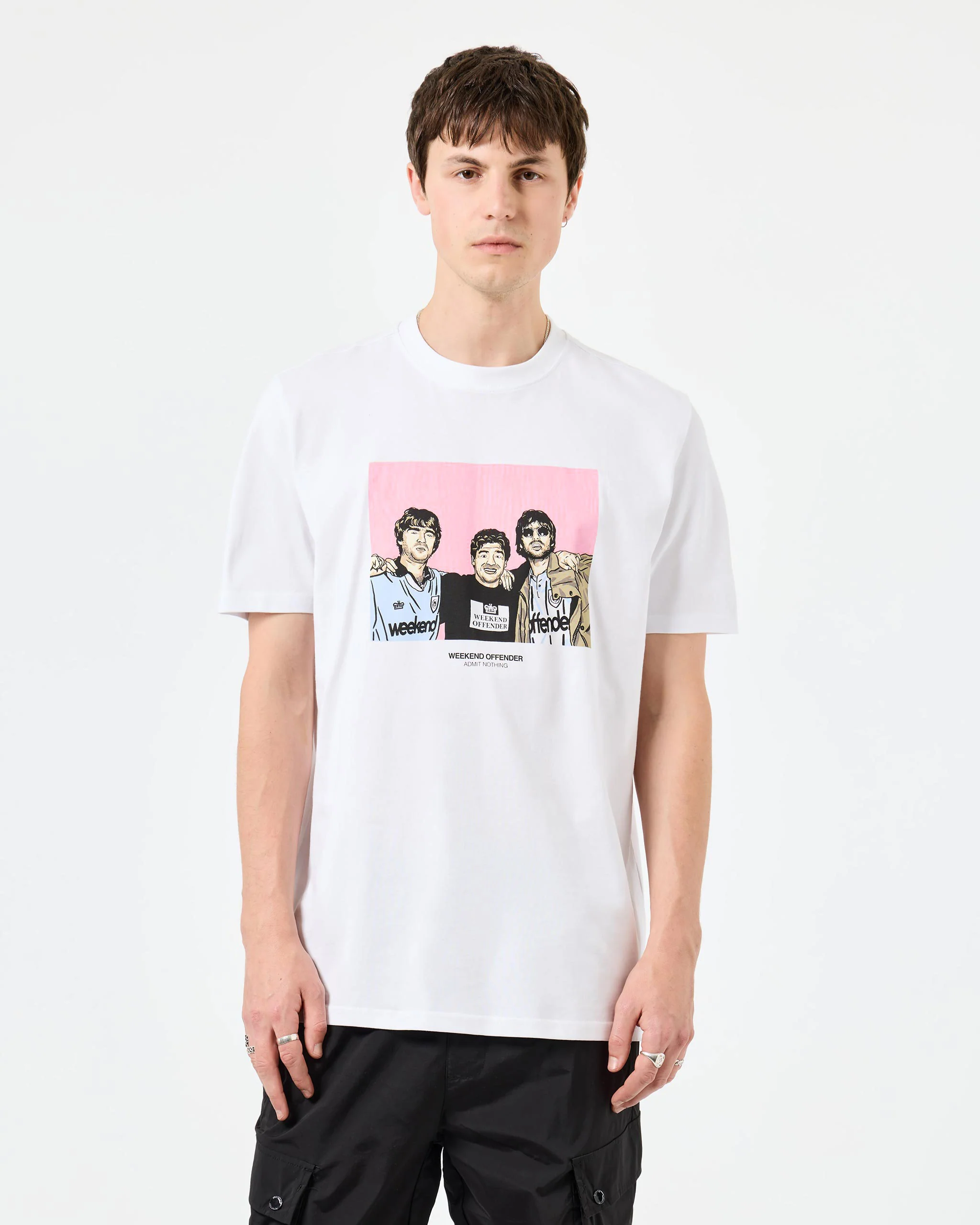 Diego Graphic T-Shirt White - Image 3