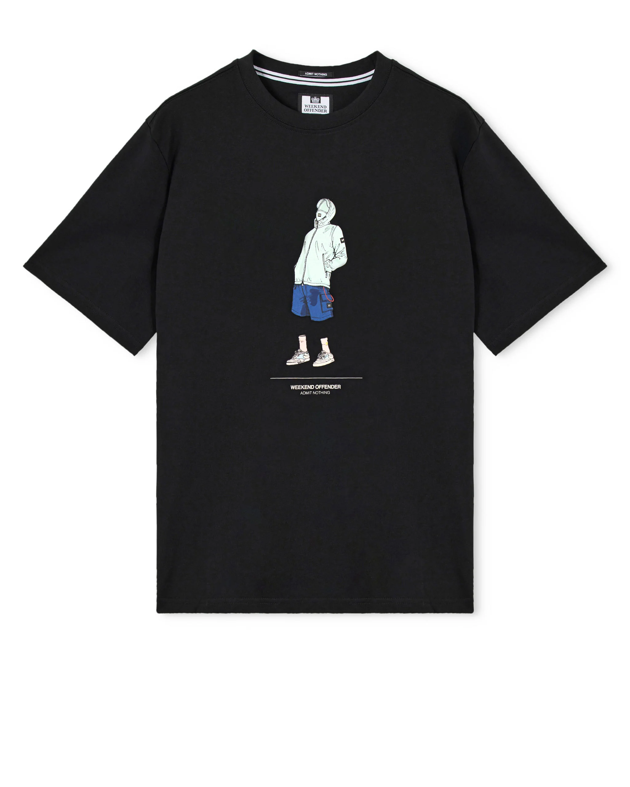 Drarga Graphic T-Shirt Black