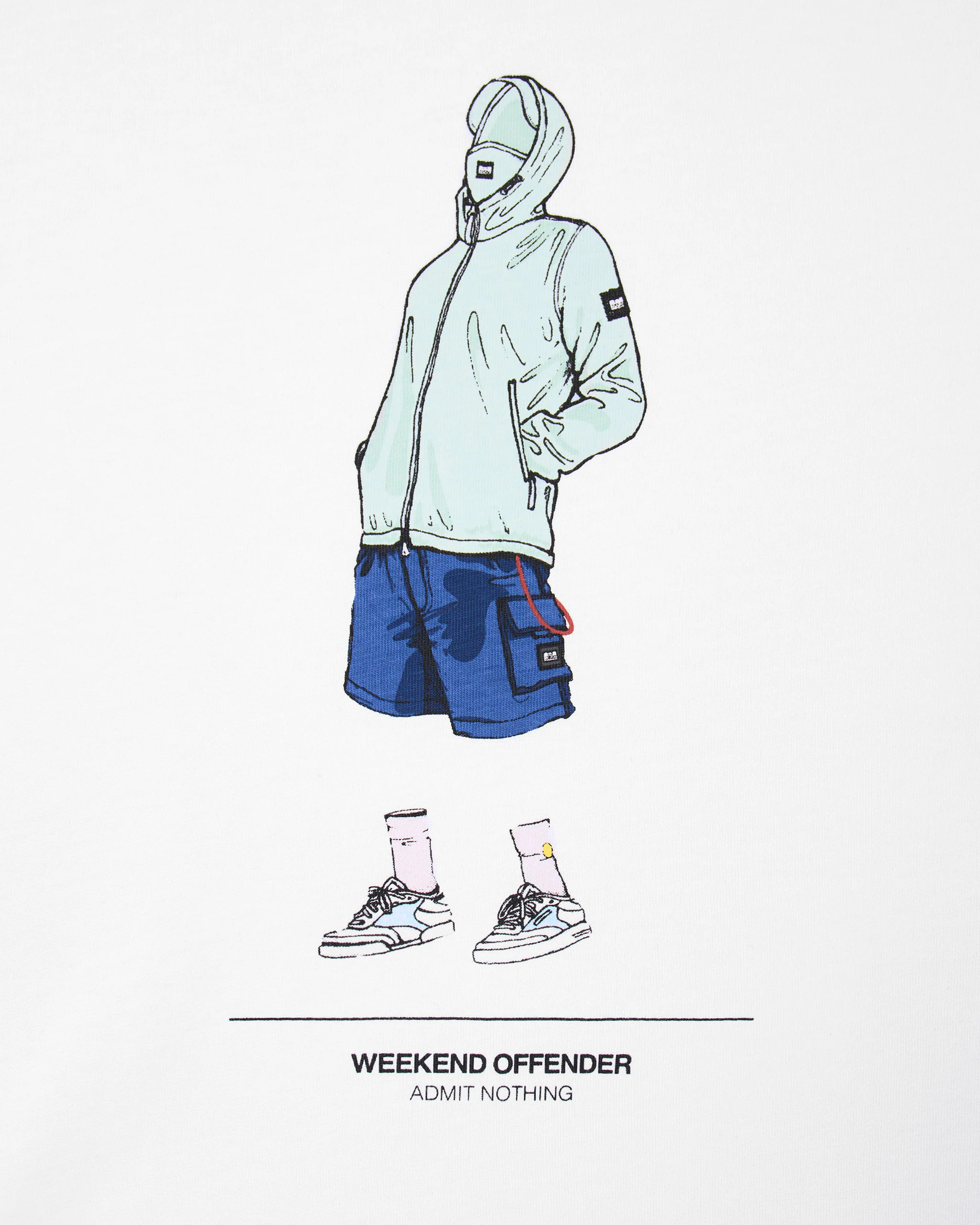 Drarga Graphic T-Shirt White - Image 2