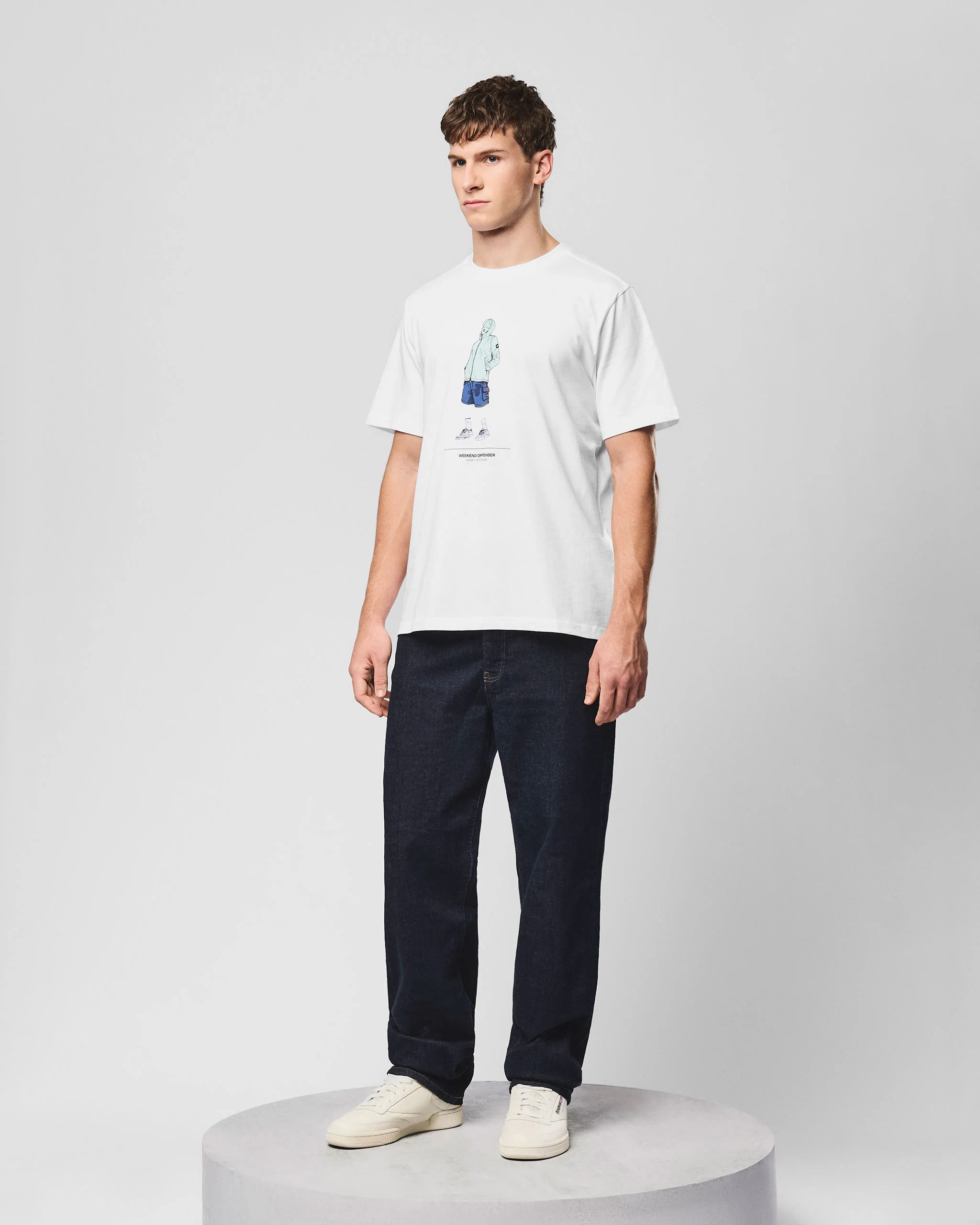 Drarga Graphic T-Shirt White - Image 4