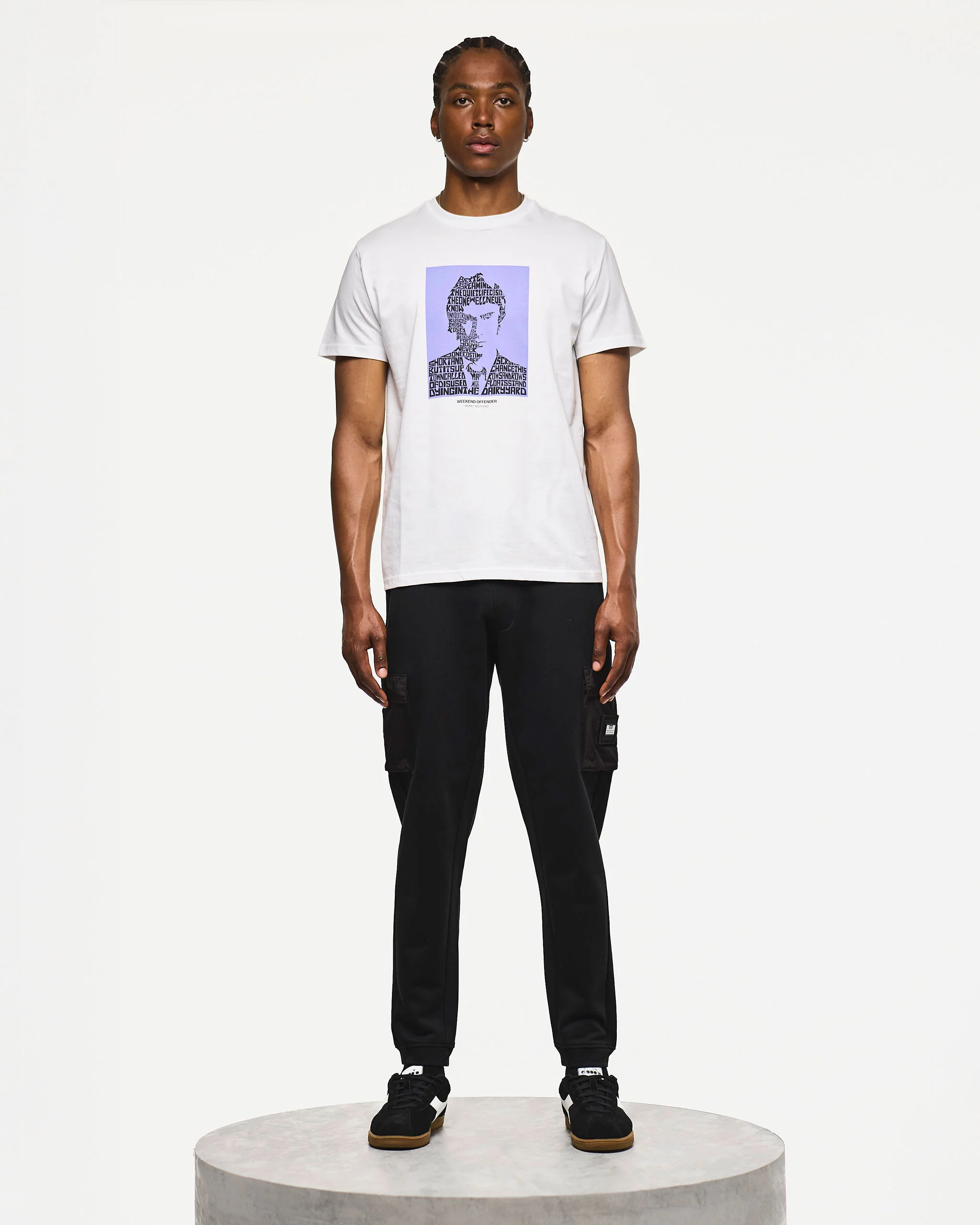 Dreamin' Graphic T-Shirt White - Image 2
