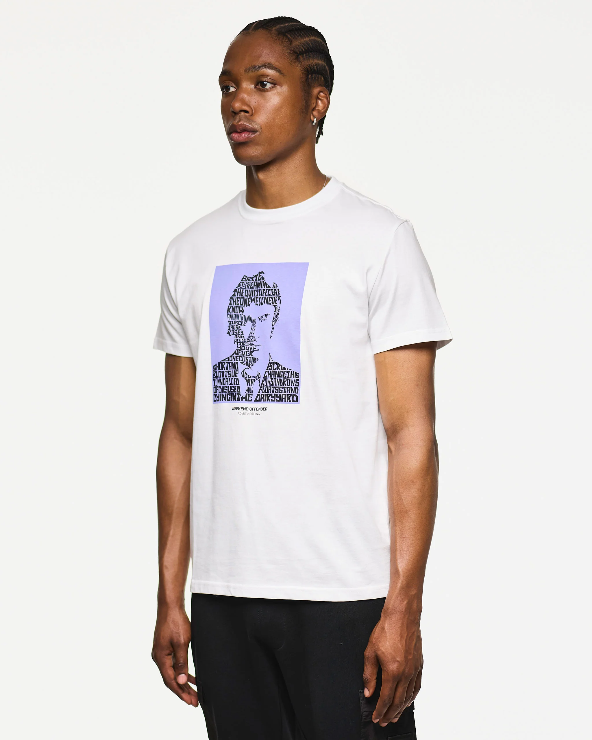 Dreamin' Graphic T-Shirt White - Image 3