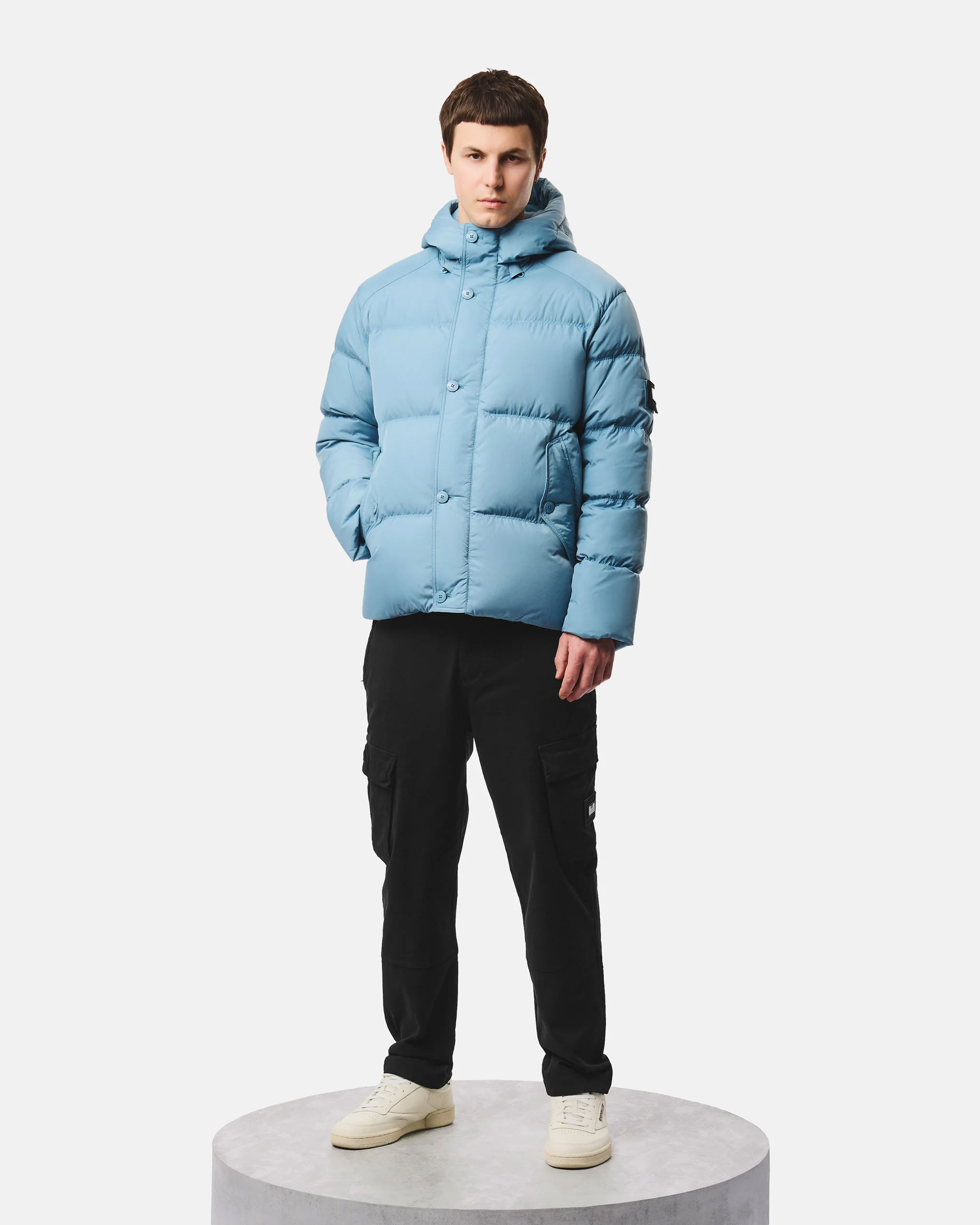 Esja Down Jacket Peruvian Blue - Image 4