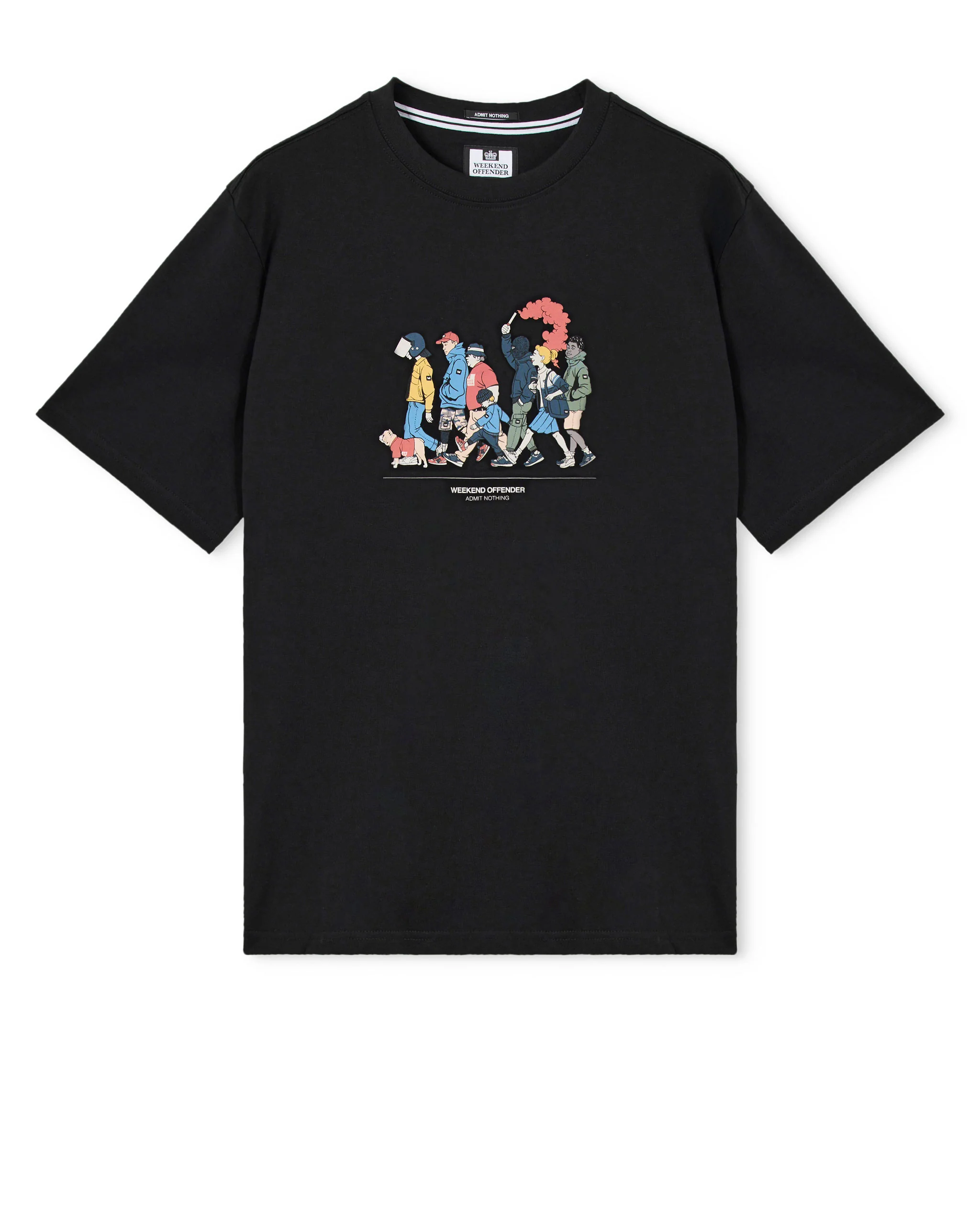 Everyone Graphic T-Shirt Black