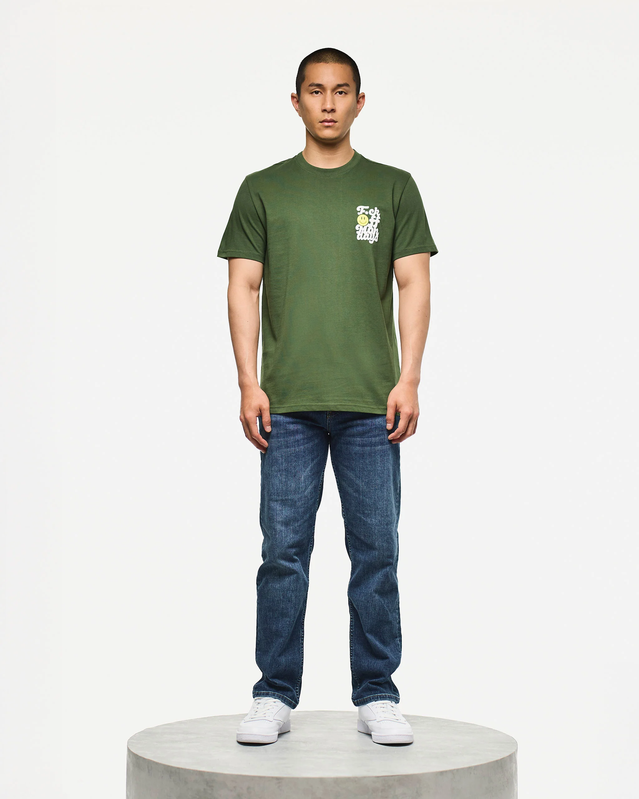 F.O.M. Graphic T-Shirt Bay Leaf Green - Image 2