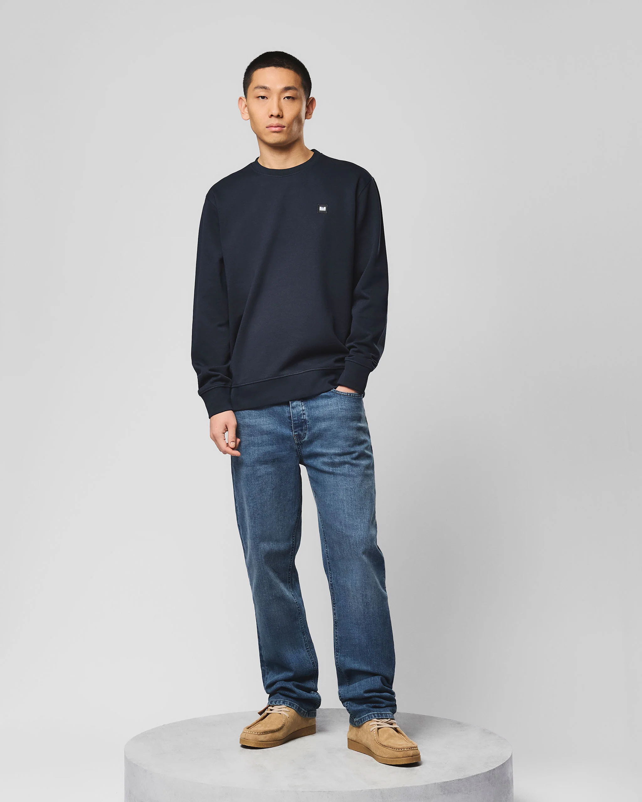 Ferrer Sweatshirt Navy - Image 2