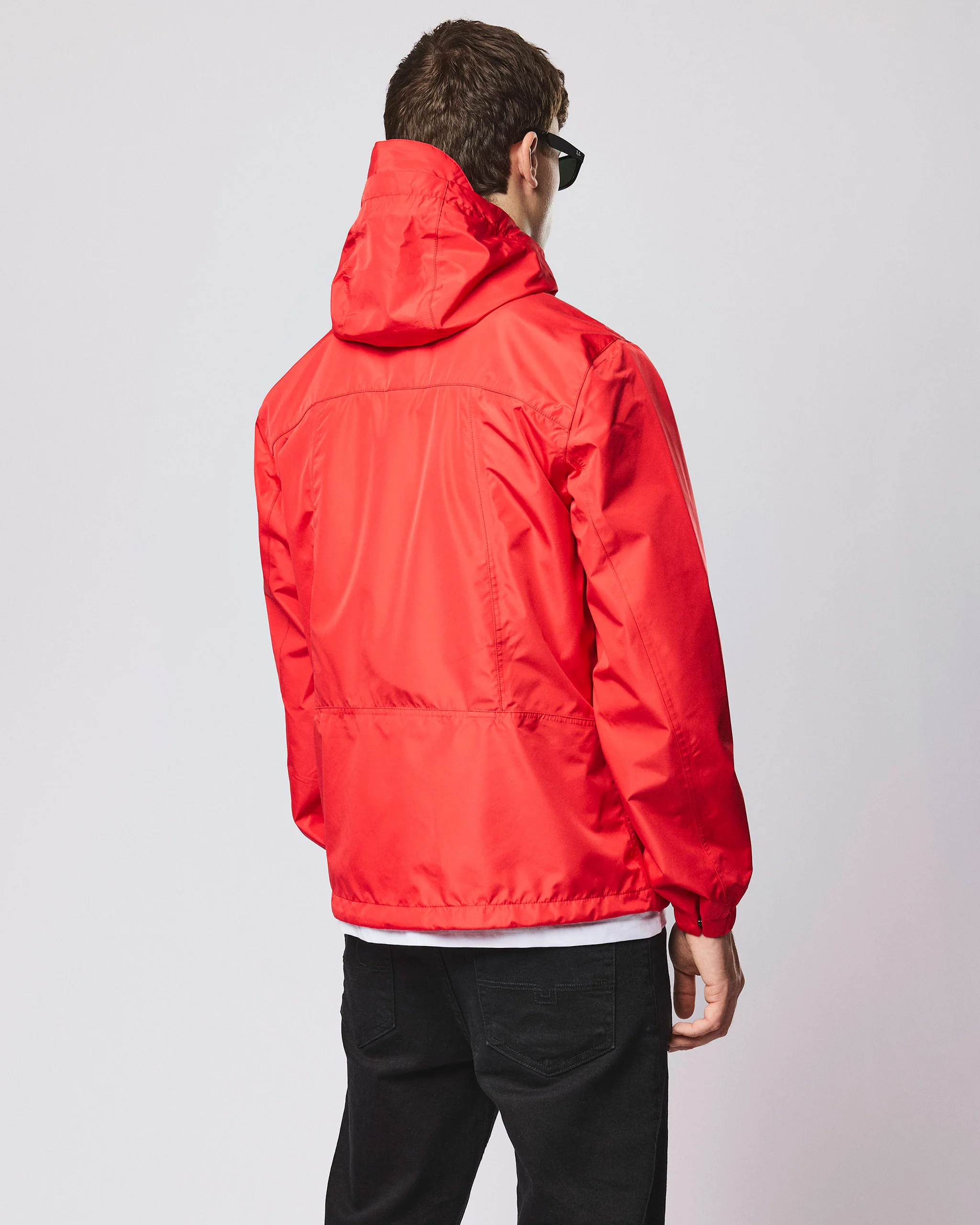 Football + Festivals Waterproof Pack Away Jacket Watermelon - Image 4