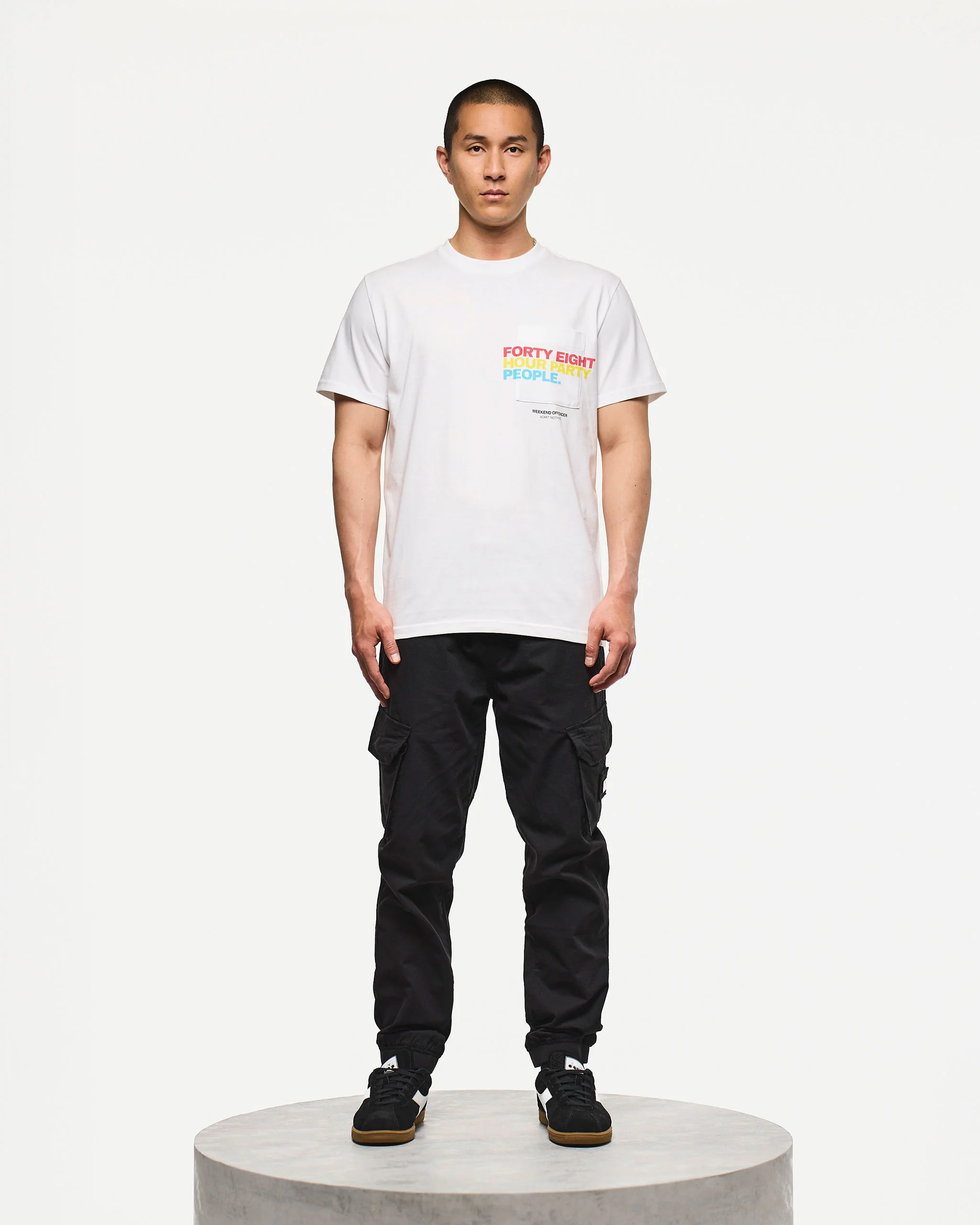 Forty Eight Graphic T-Shirt White - Image 2