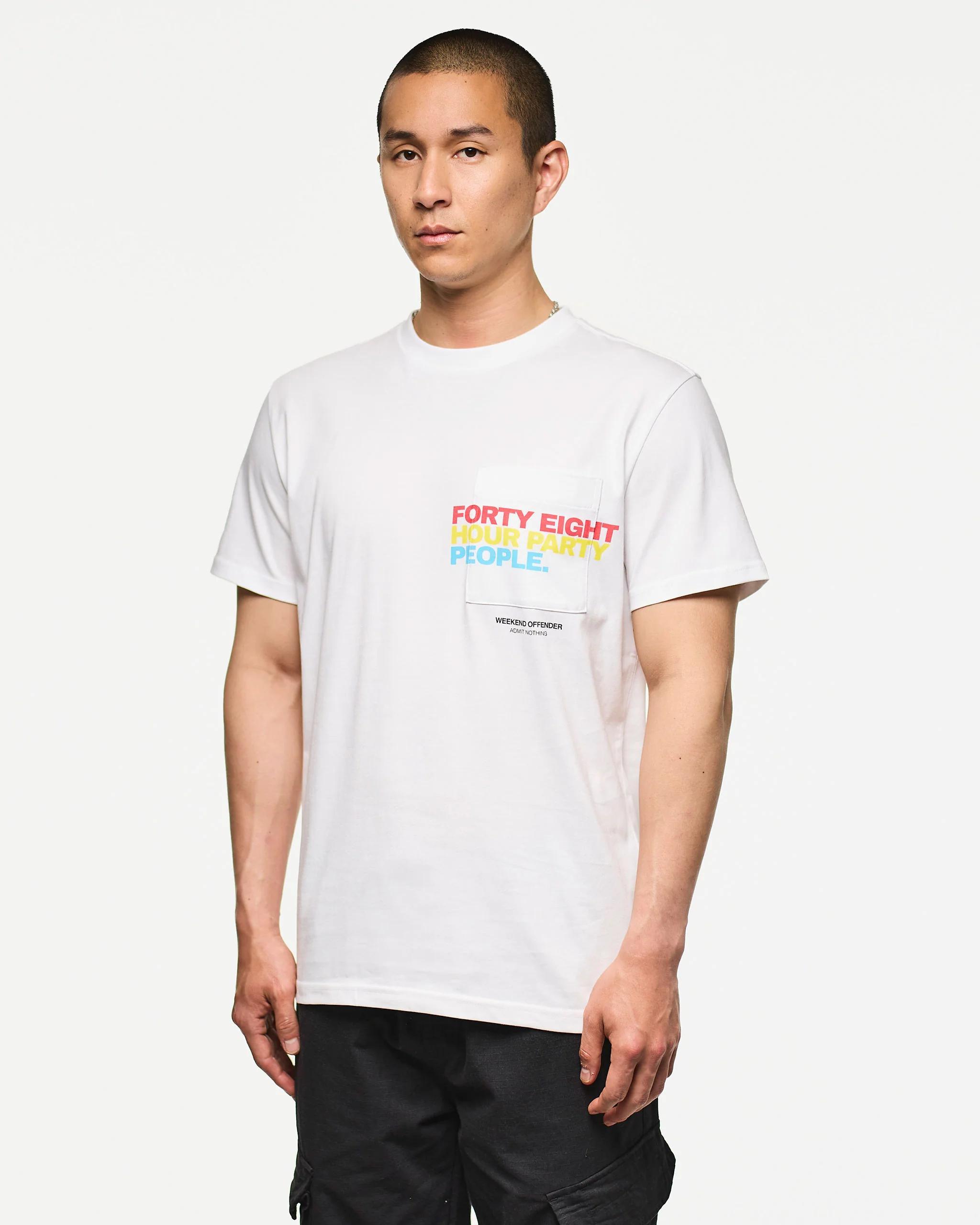 Forty Eight Graphic T-Shirt White - Image 3