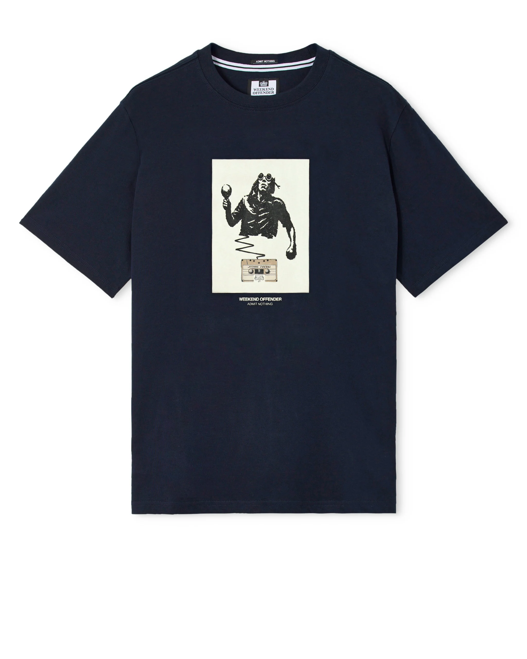 Freaky Graphic T-Shirt Navy