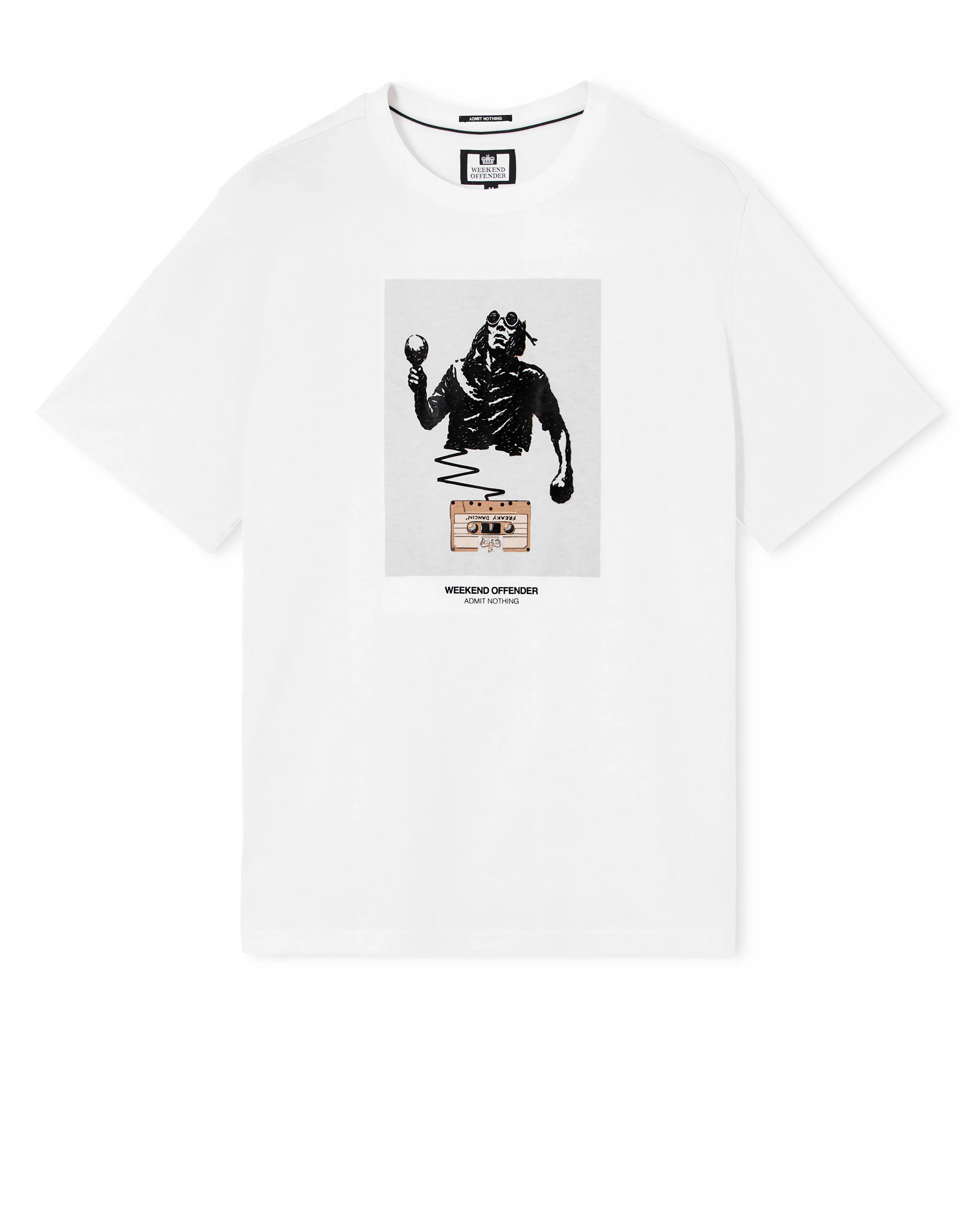 Freaky Graphic T-Shirt White