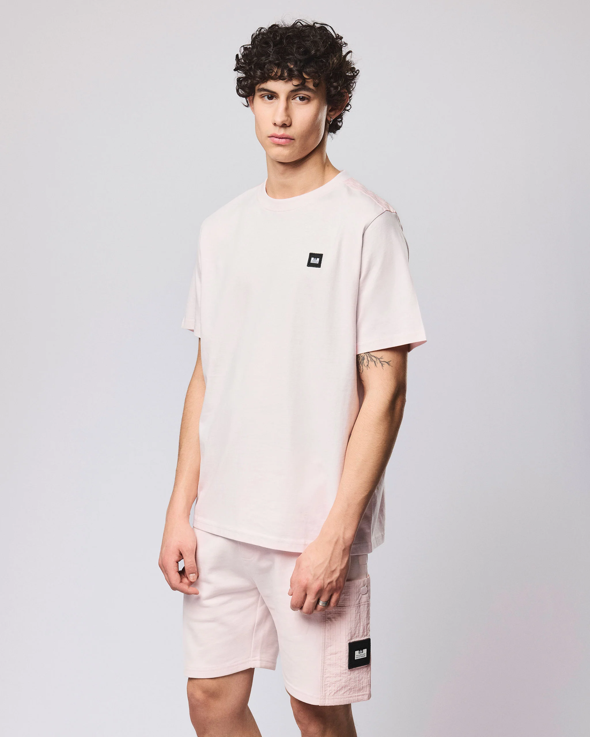 Garcia T-Shirt Soft Pink - Image 3